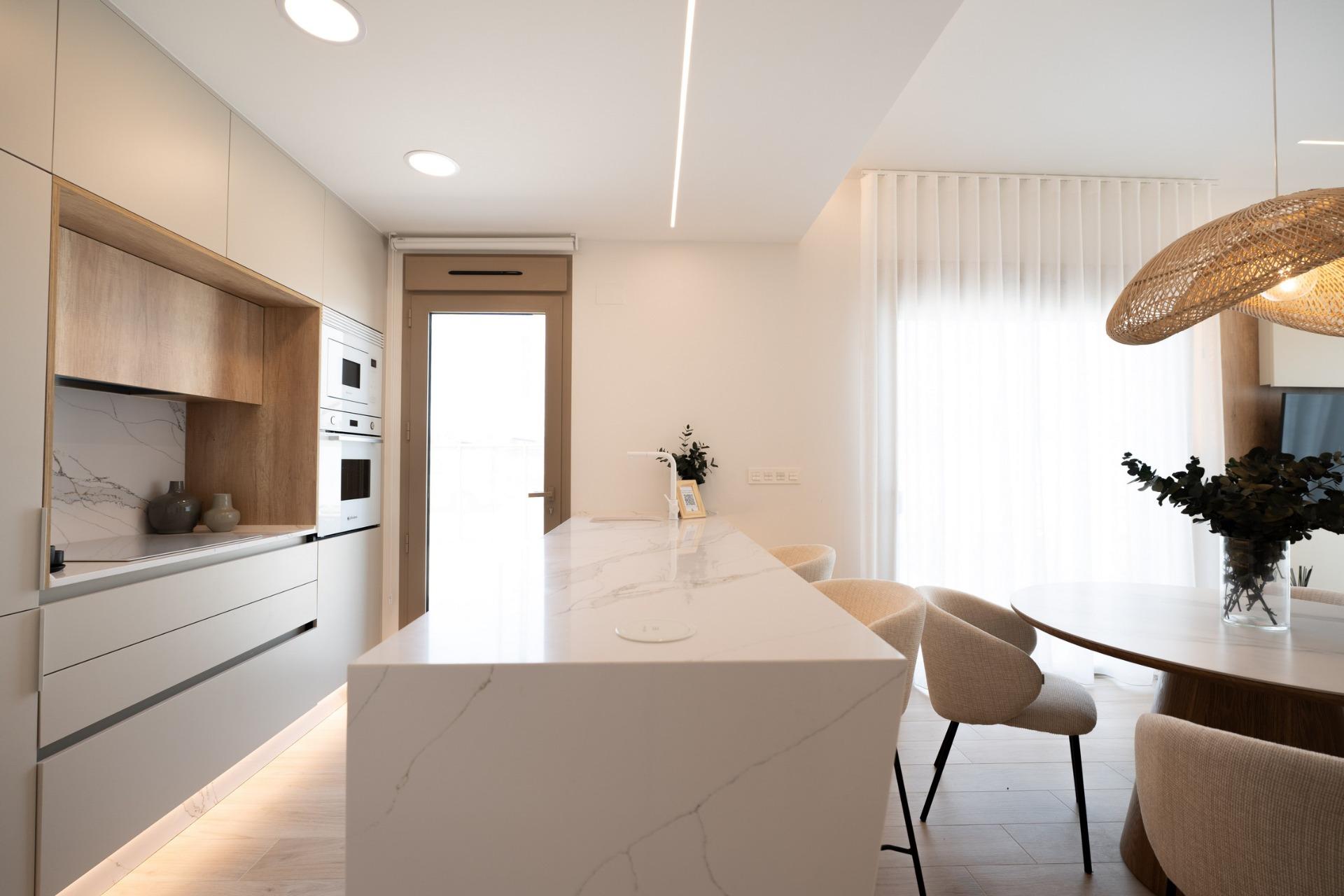 New build villas with private pool at serena golf-los alcazares