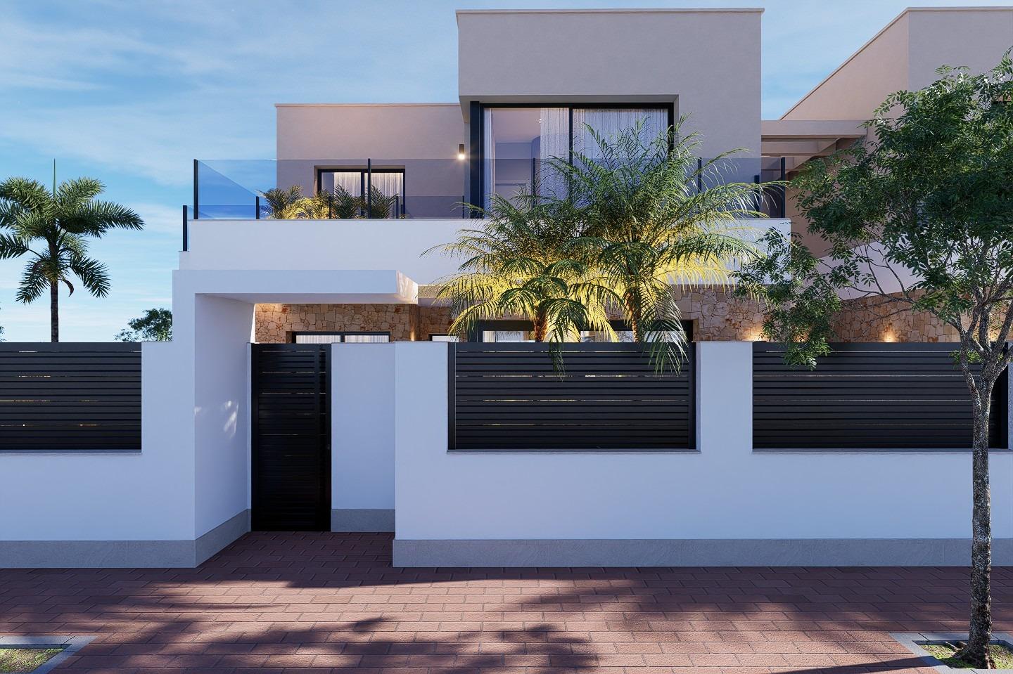 New build luxury villas for sale in san pedro del pinatar near the mar menor