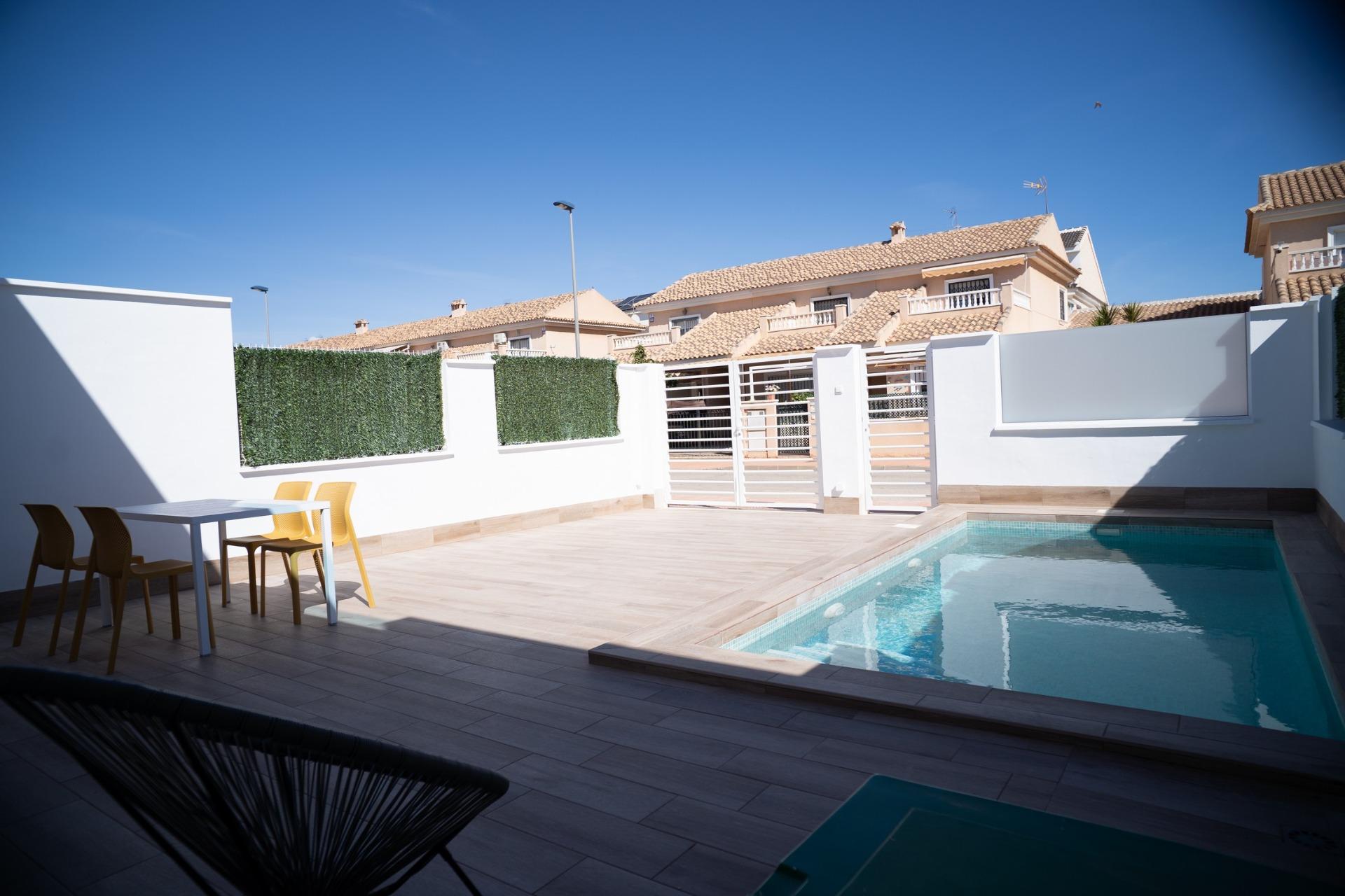 New build townhouses in san javier