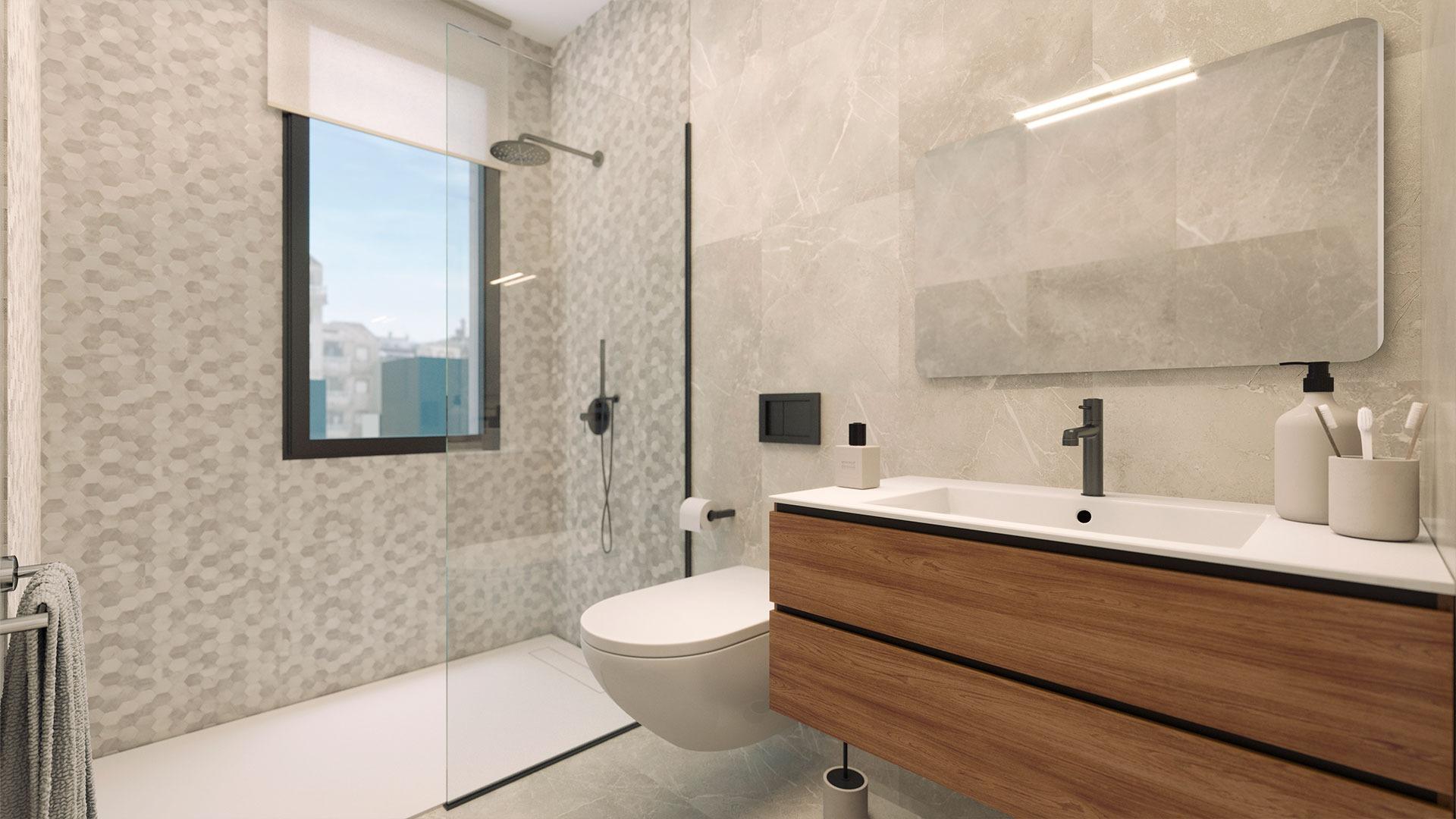 New build apartments 200 metres from the sea in torrevieja