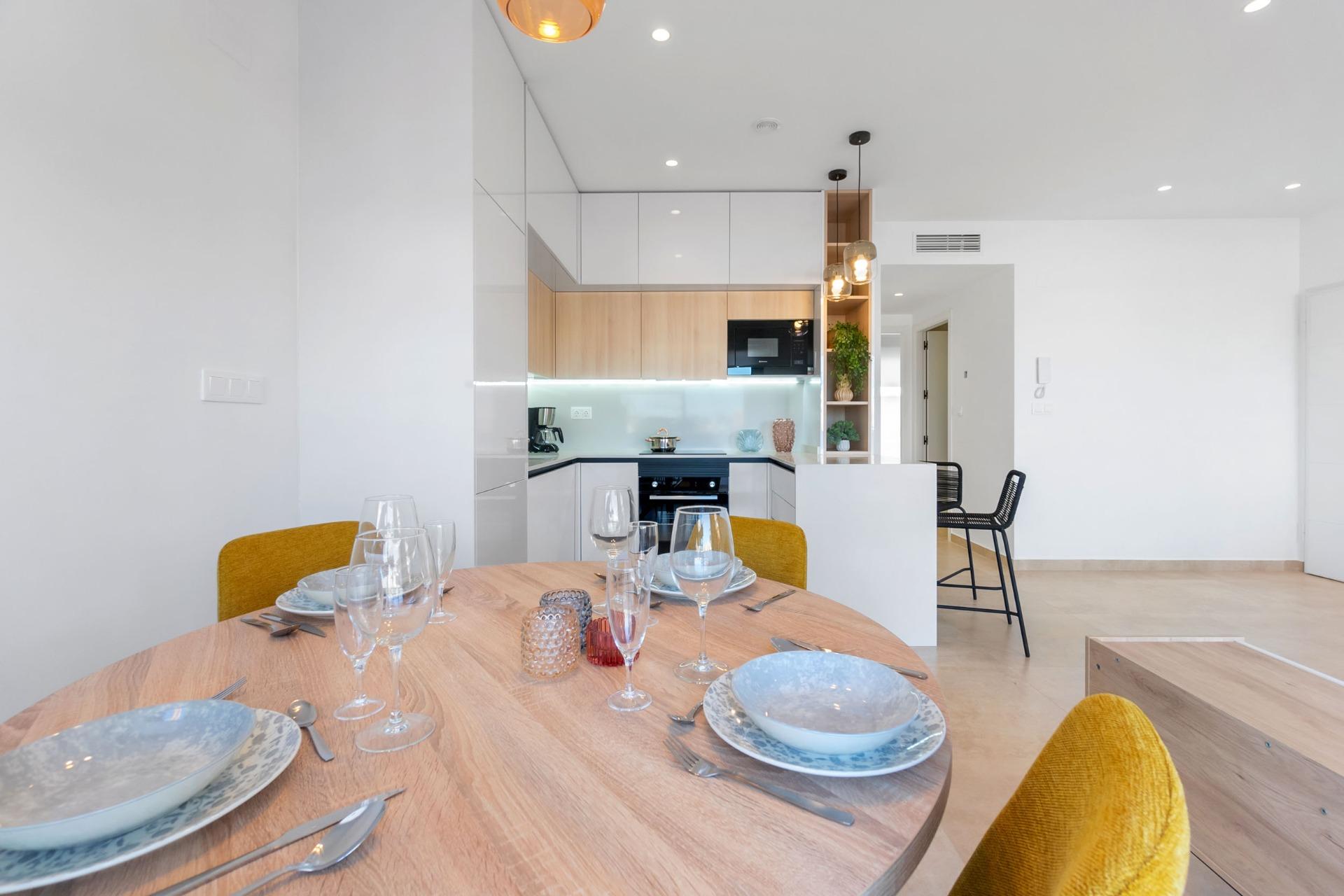 New build residential of bungalow apartments in los balcones