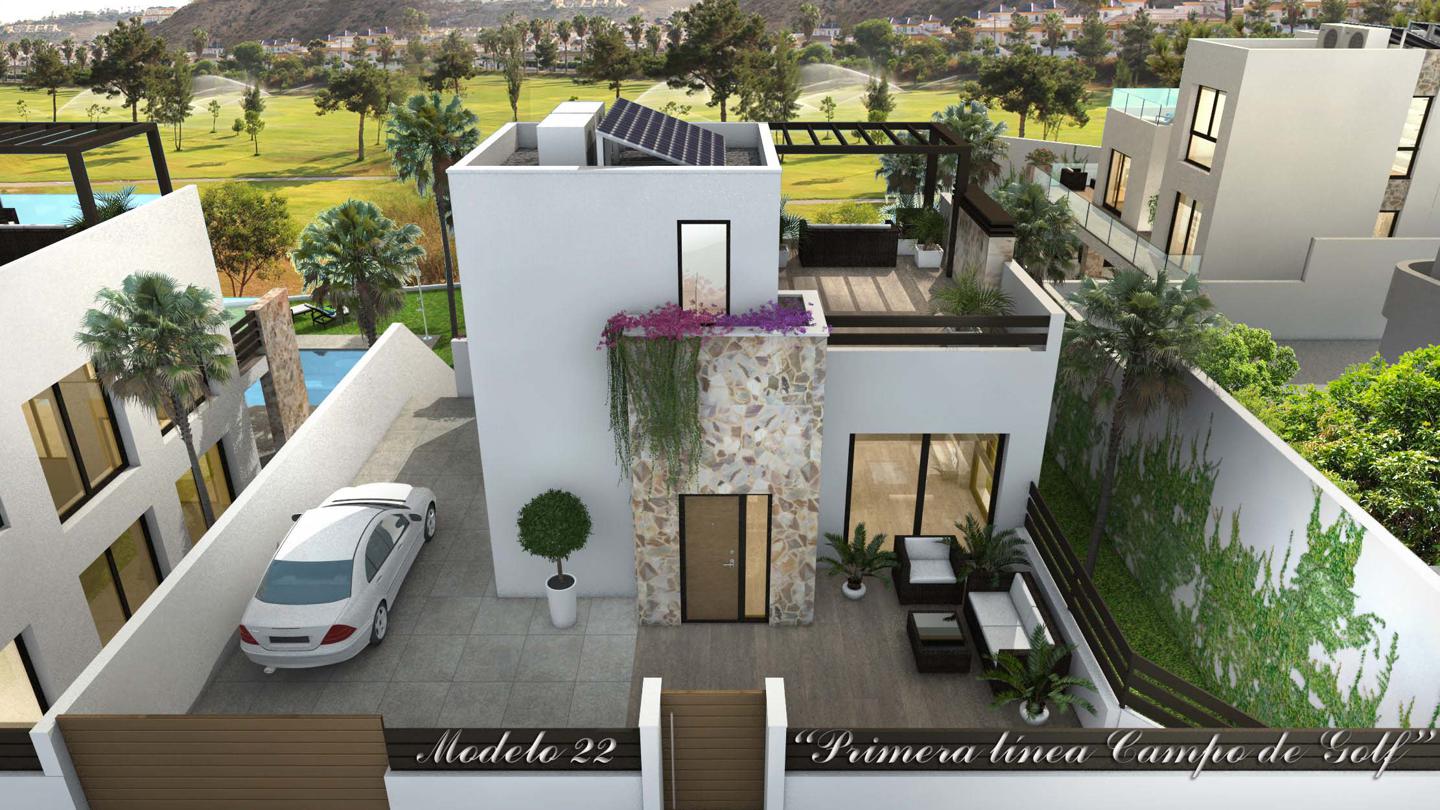 Luxury villa on the first line of the golf course
