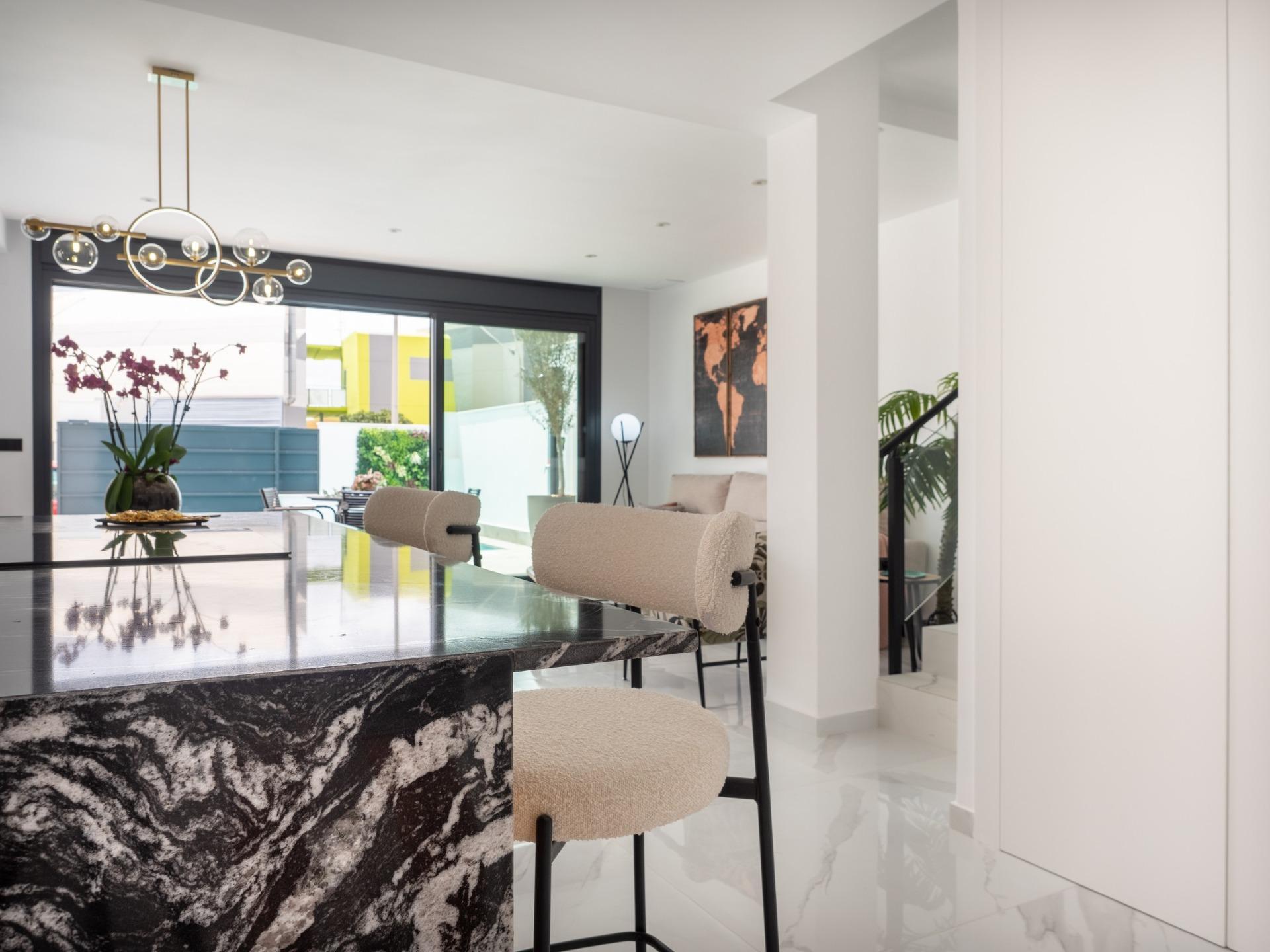 Modern new build villas for sale in san pedro del pinatar – close to beach and town centre