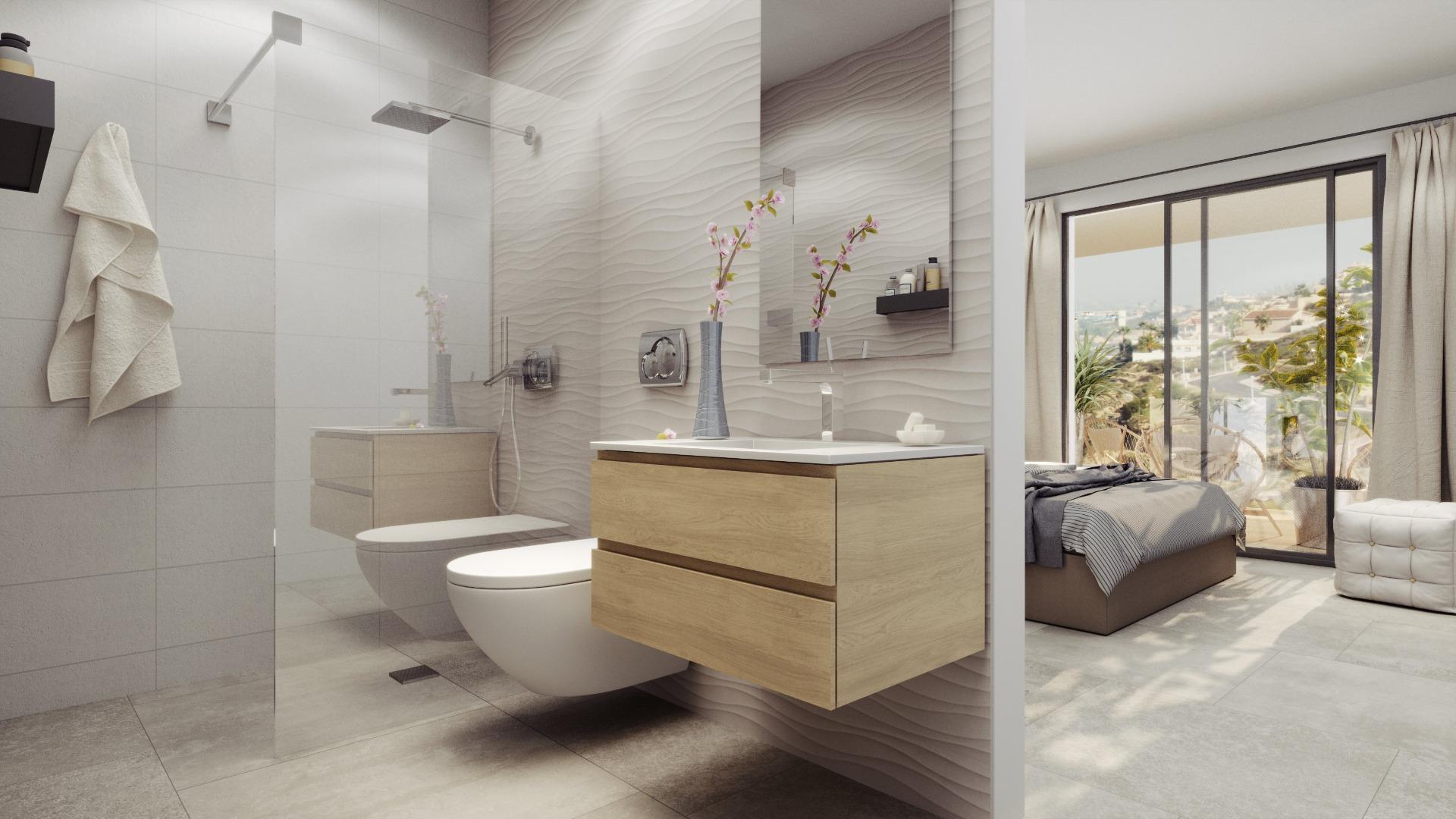 New build villas with golf views in ciudad quesada