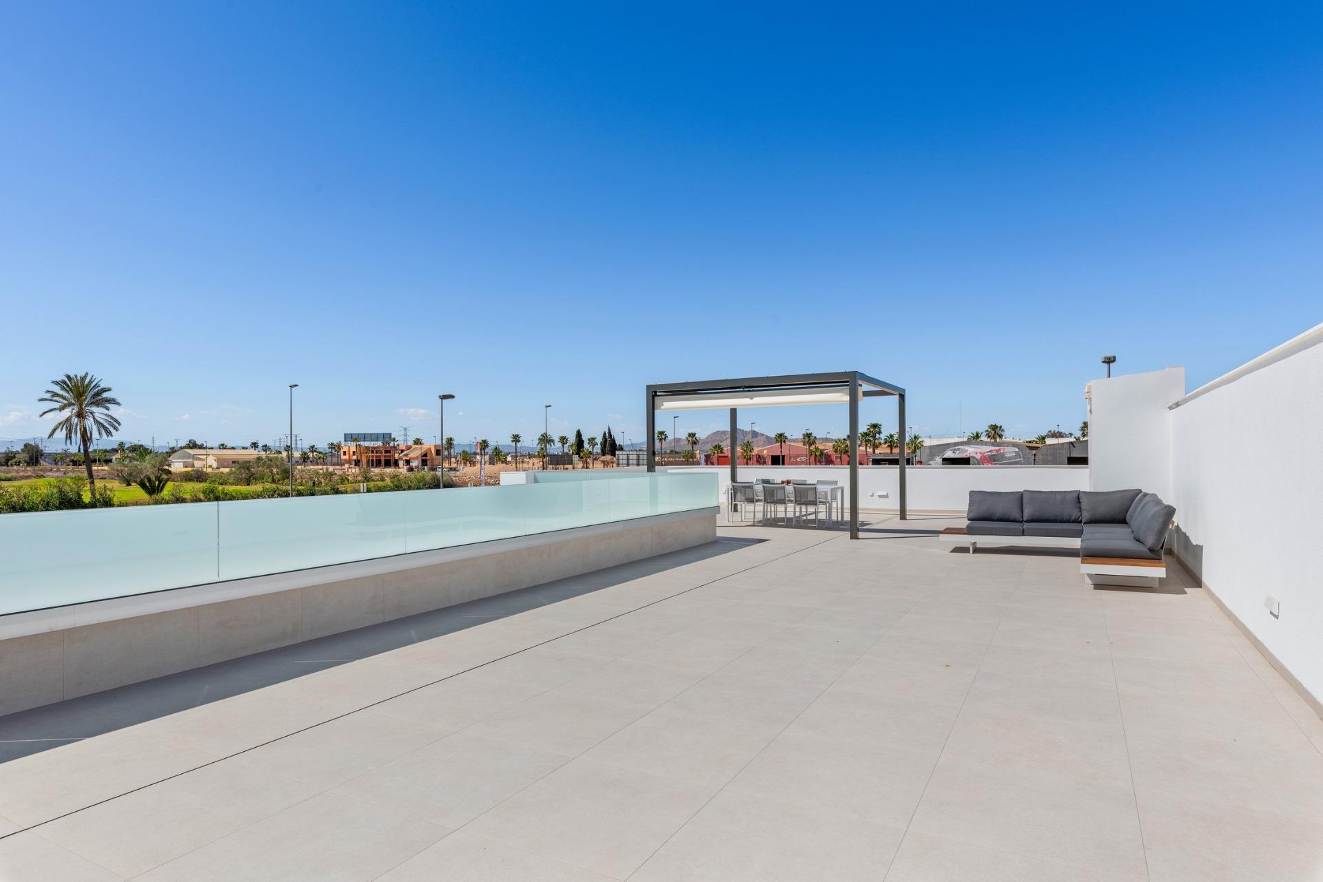 New build villas near serena golf in los alcazares