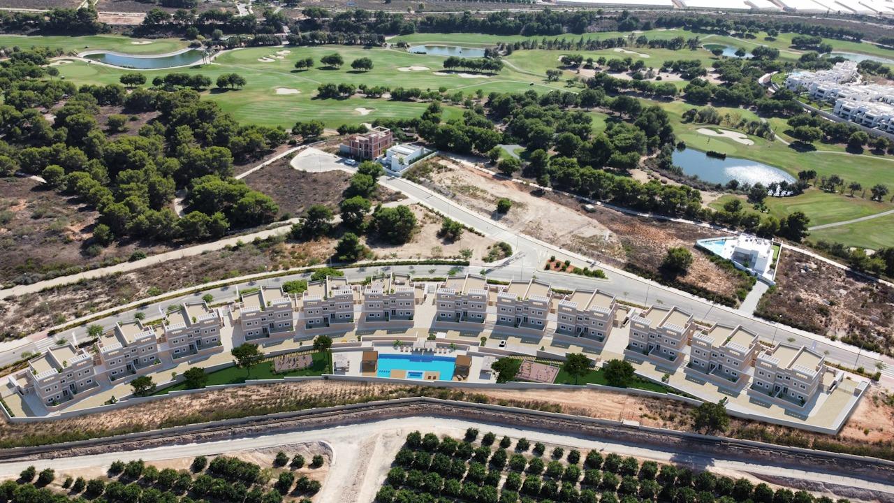 New build bungalows in lo romero golf resort, pilar de la horadada