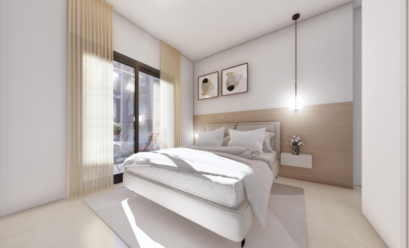 Modern new build apartments in guardamar del segura near the beach