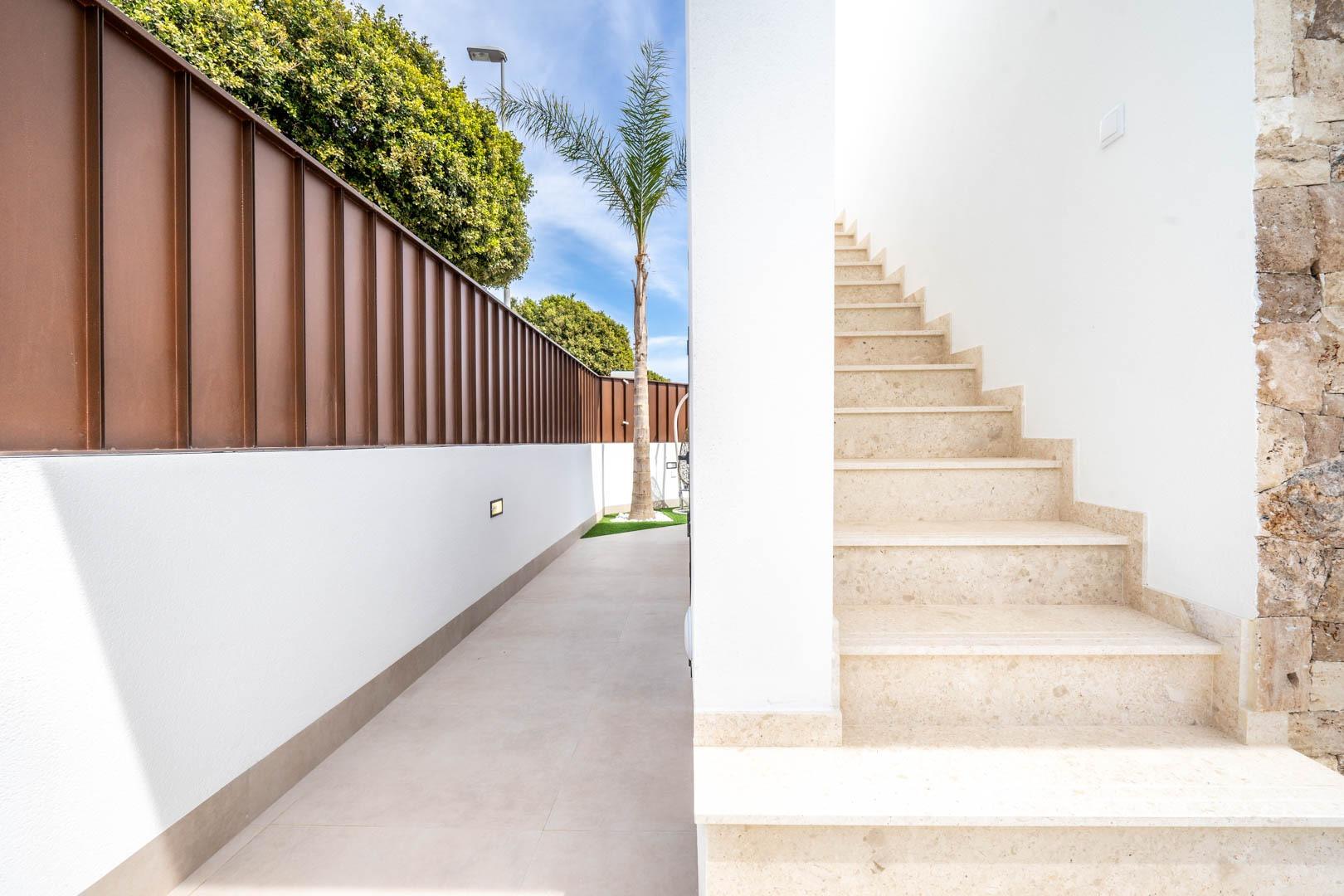 New build independent villas with private pool and solarium in roldán, torre-pacheco