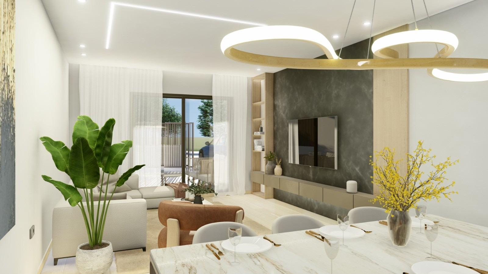 New build apartments and bungalows for sale in pilar de la horadada near the beach