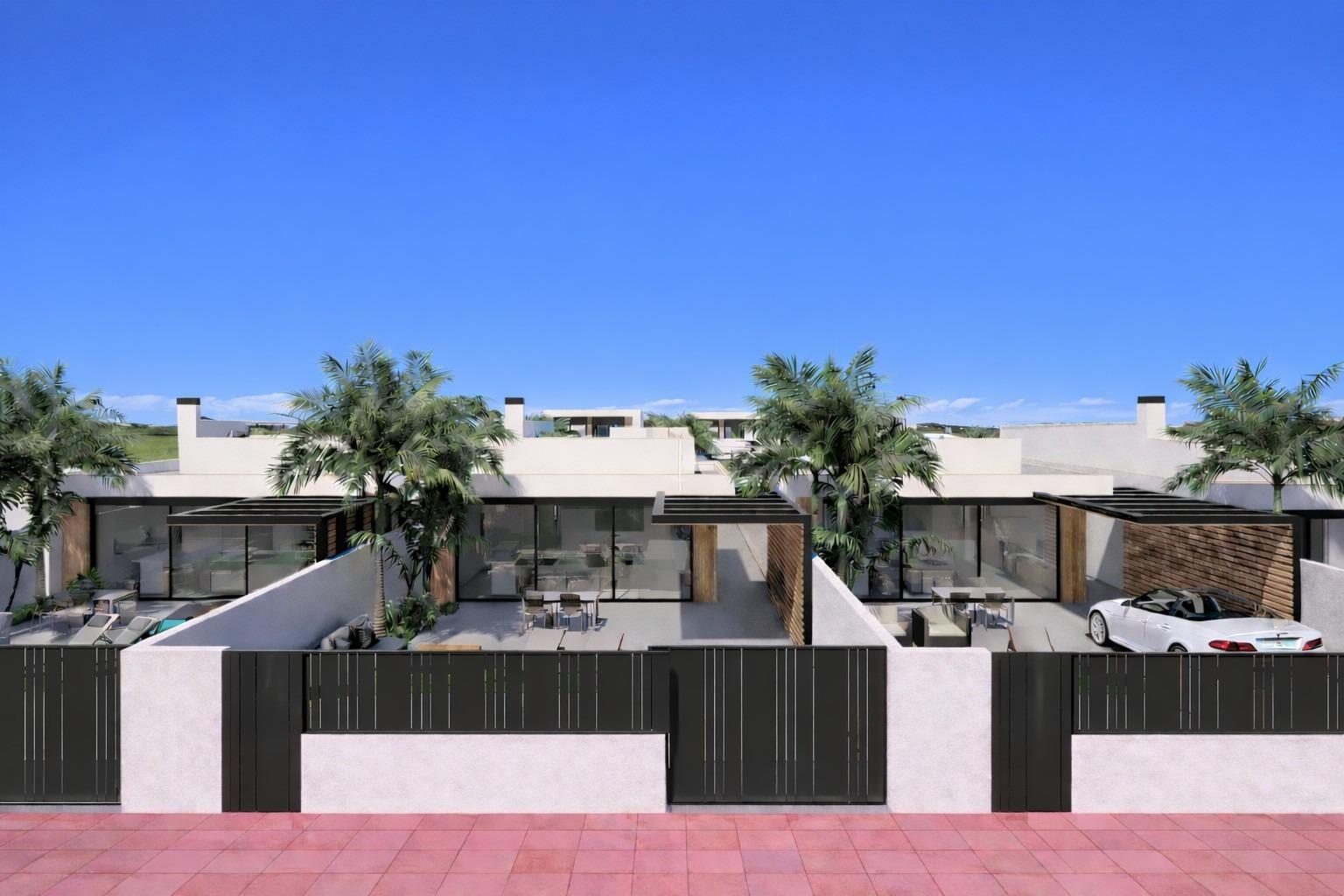 New build villas with private pool near la serena golf in los alcazares