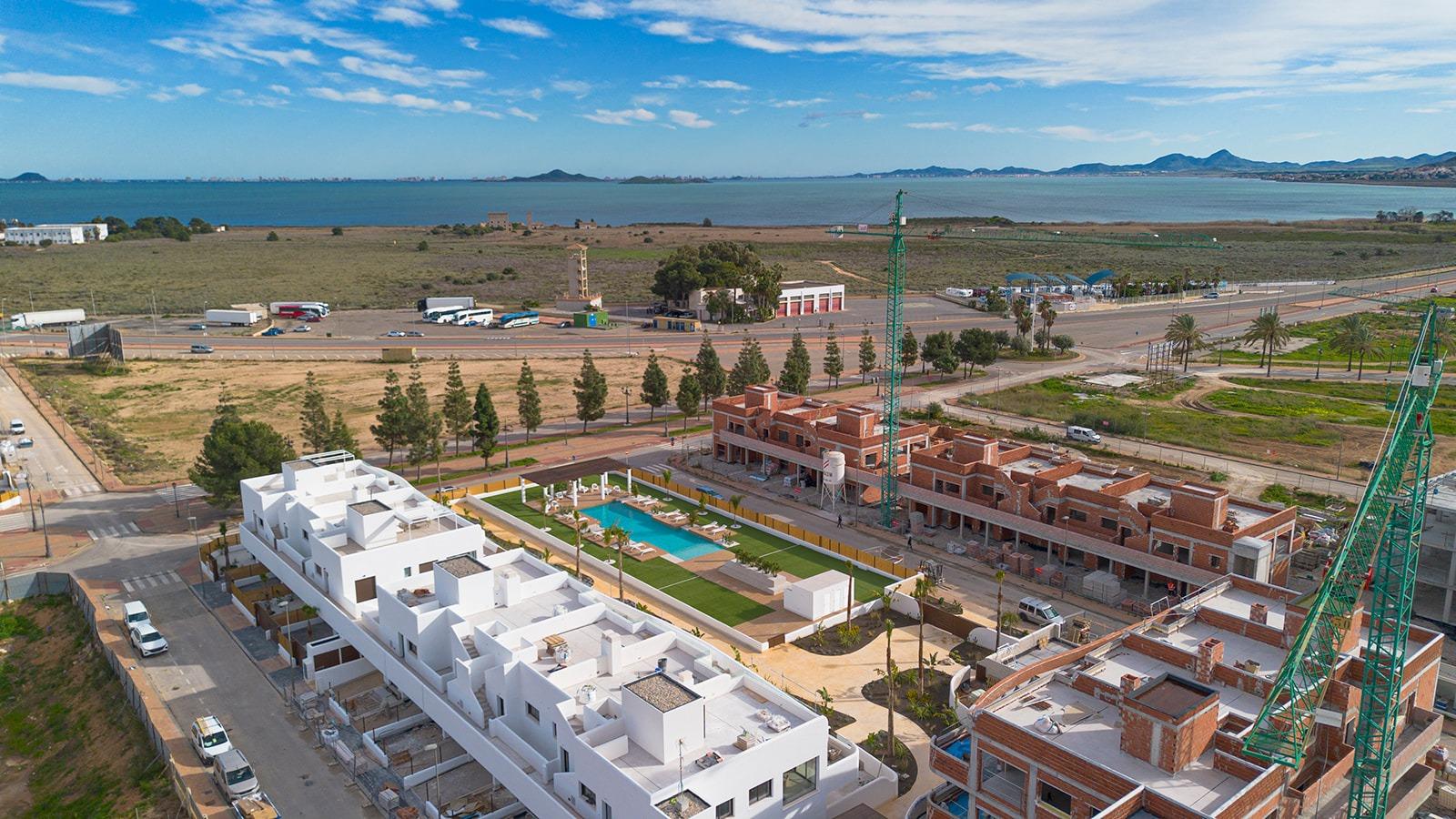 New build residential complex near serena golf and the mar menor in los alcazares