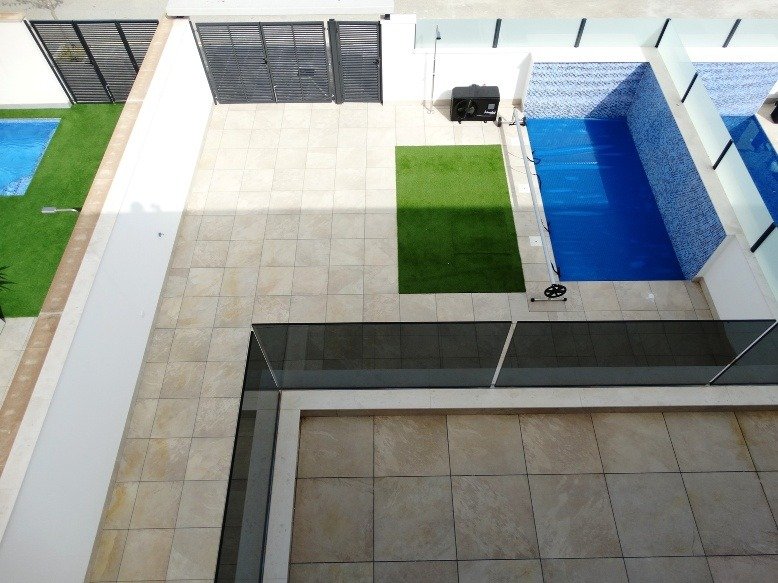 New build 4 semi-detached villas in pilar de la horadada
