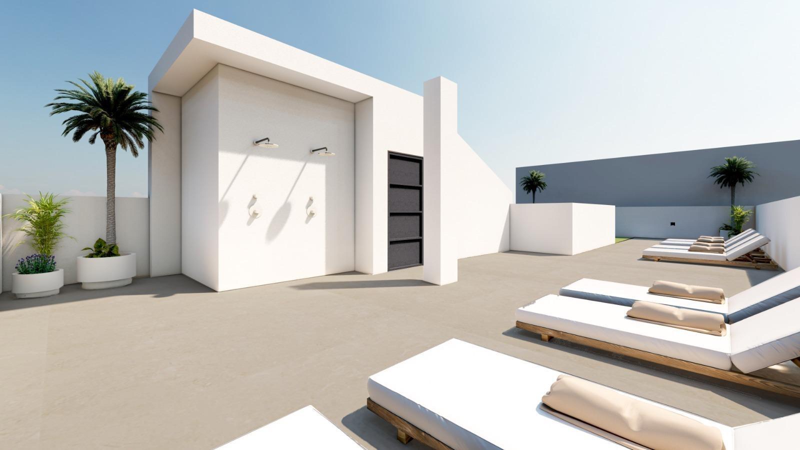 Modern new build apartments in guardamar del segura near the beach