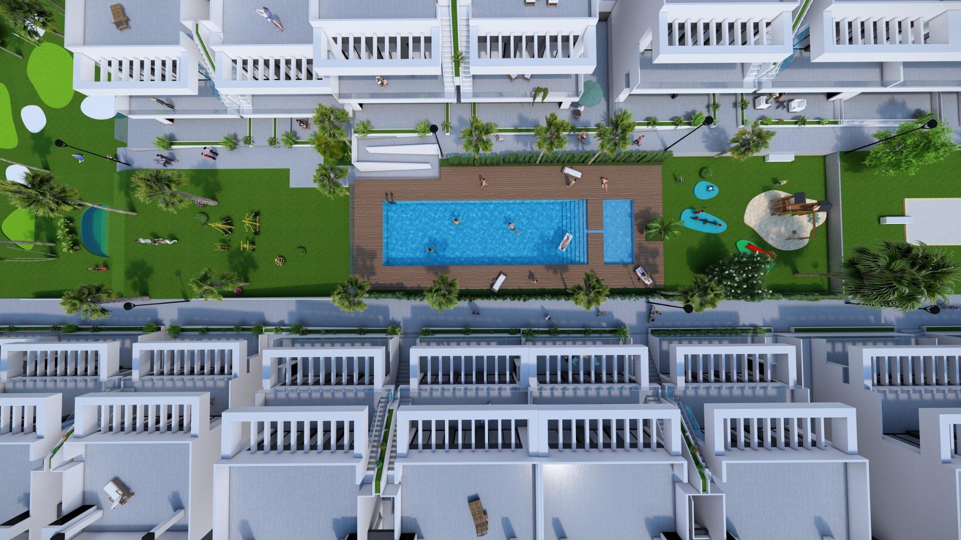 Exclusive new construction bungalows in la finca golf, algorfa