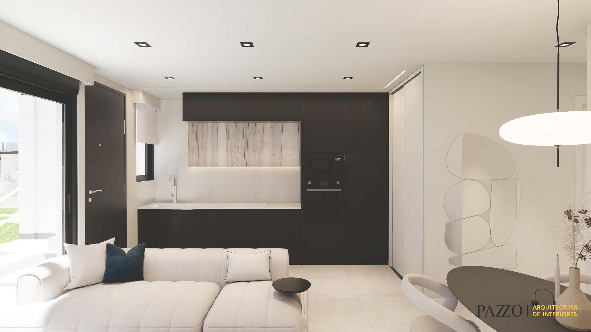 New build bungalows in pilar de la horadada