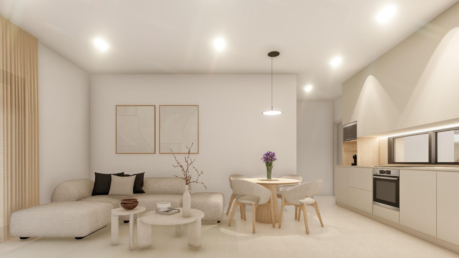 Modern new build apartments in guardamar del segura near the beach