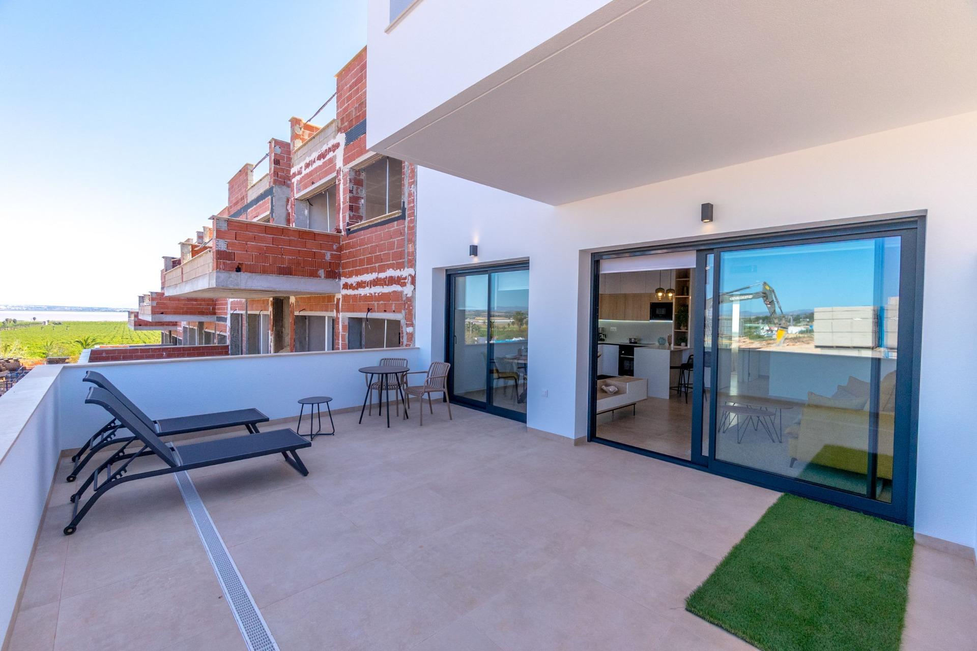 New build residential of bungalow apartments in los balcones