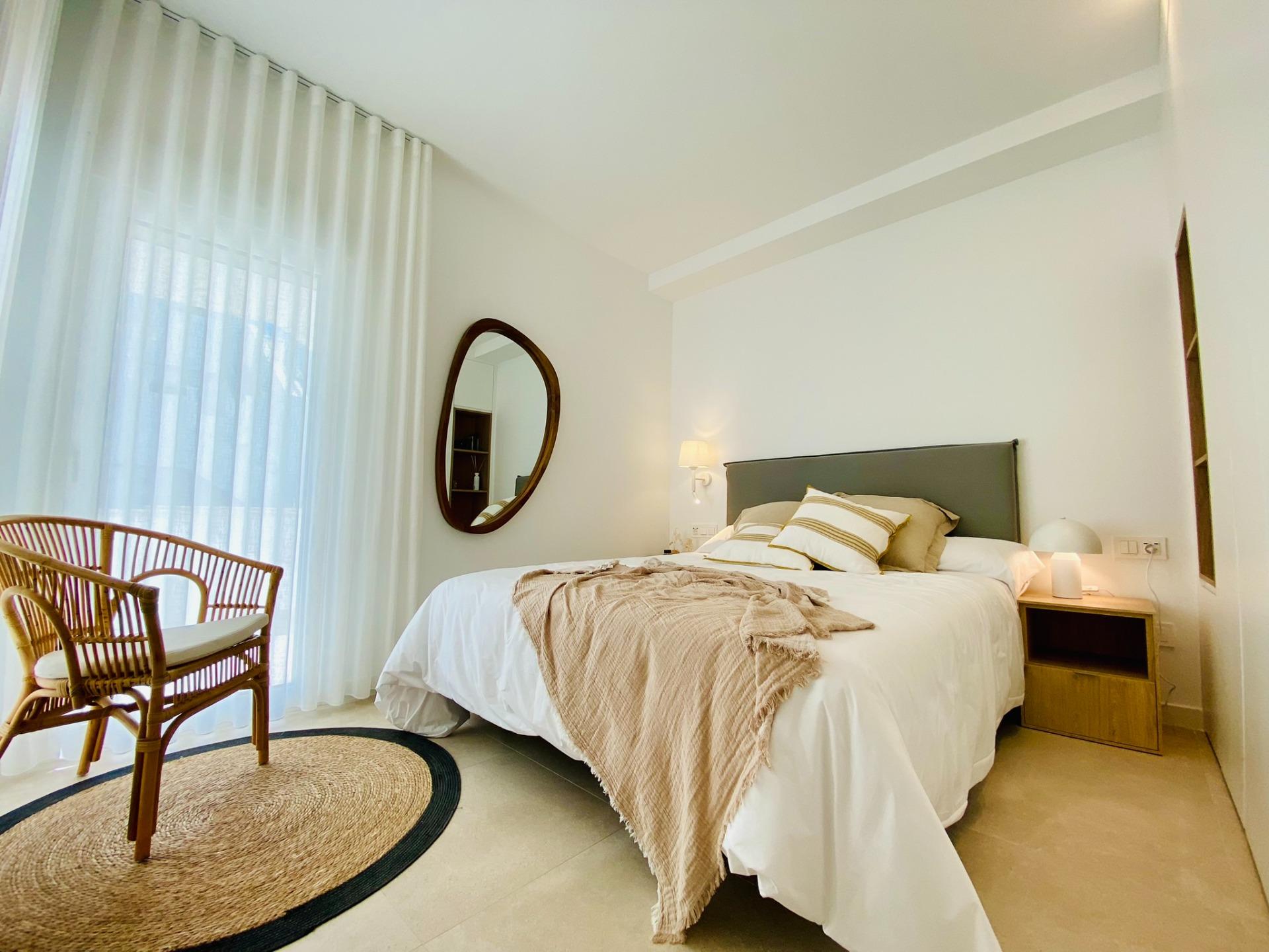 New build bungalow residential complex in pilar de la horadada