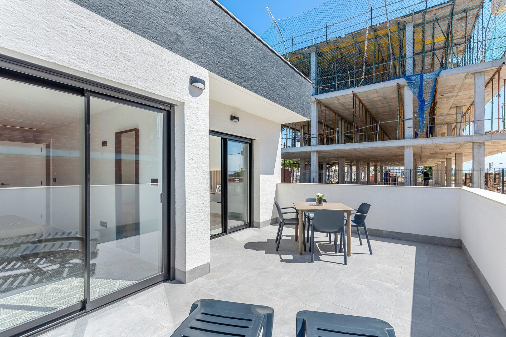 New build tourist licensed apartments with lagoon views in el raso guardamar del segura