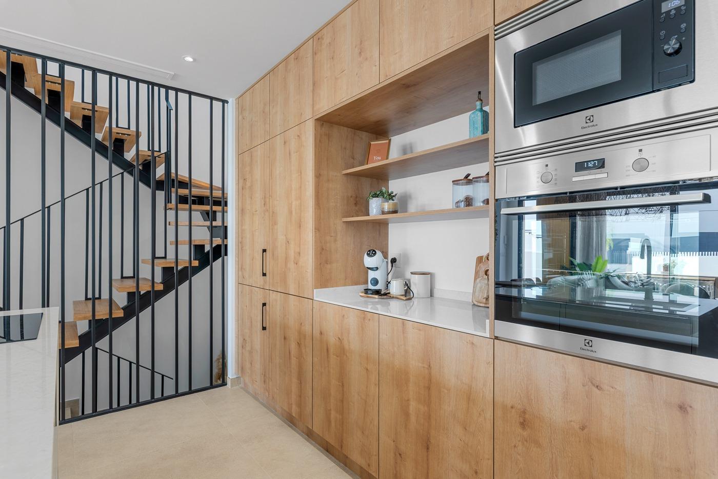 New build semi-detached and terraced villas in dolores, alicante