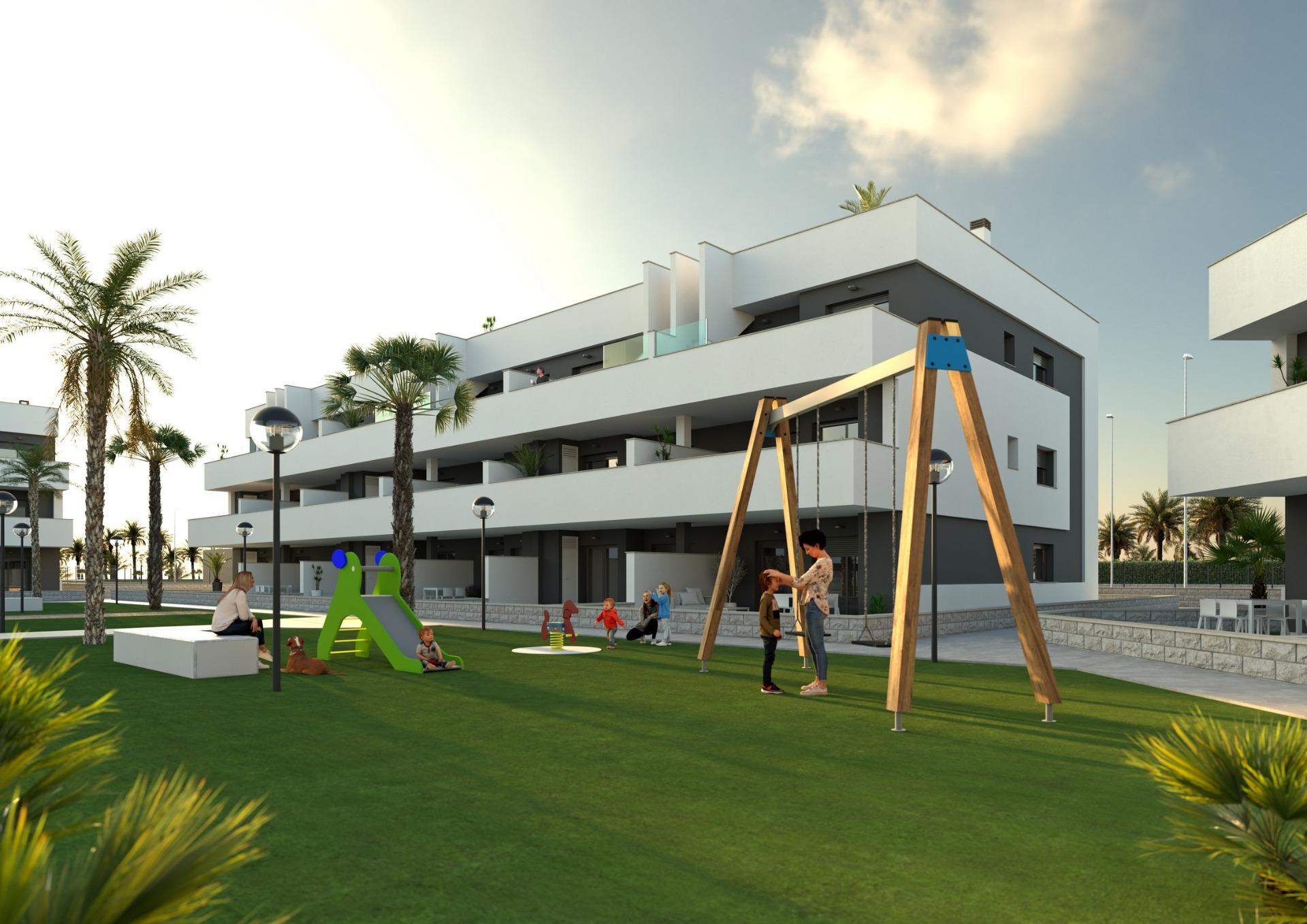 New build tourist licensed apartments with lagoon views in el raso guardamar del segura