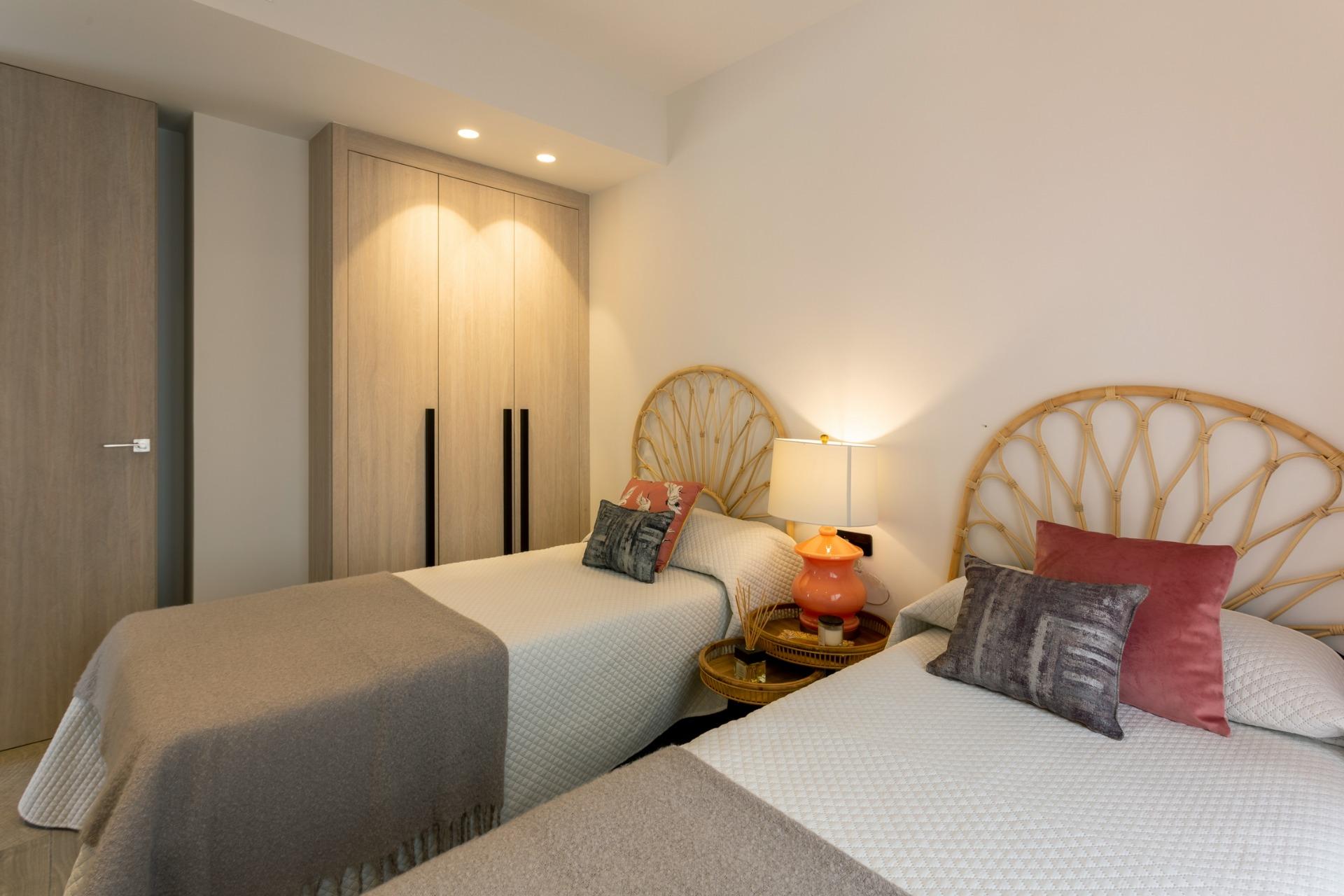 New build semi detached villas with private pool at la finca golf resort algorfa