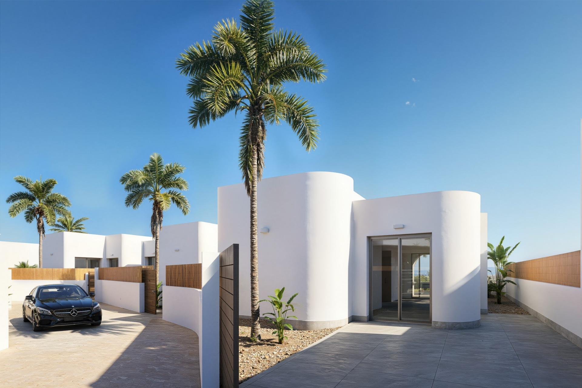 New build residential complex in los alcázares on the frontline of serena golf