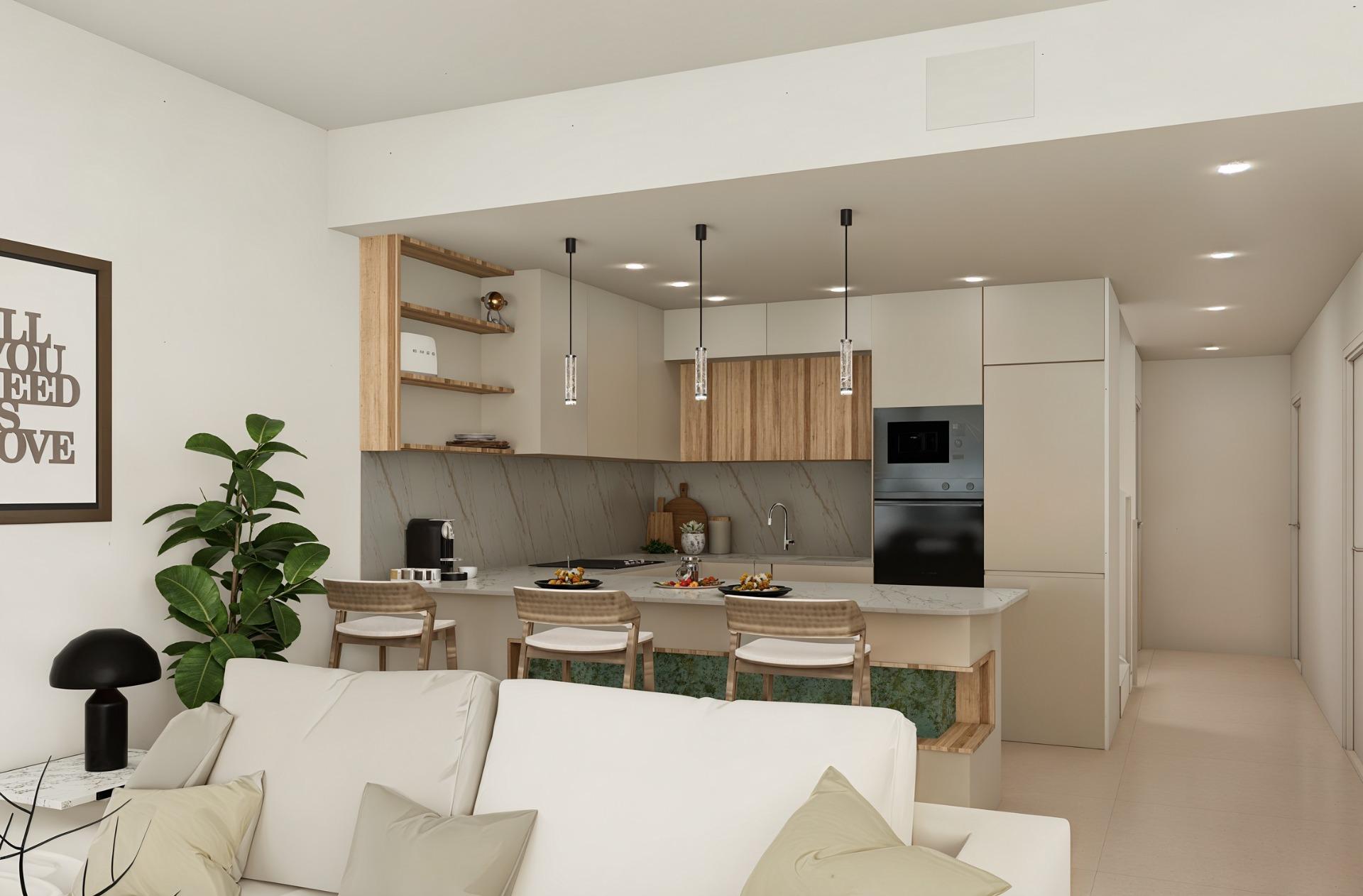 New build villas near la serena golf and the beach in los alcázares