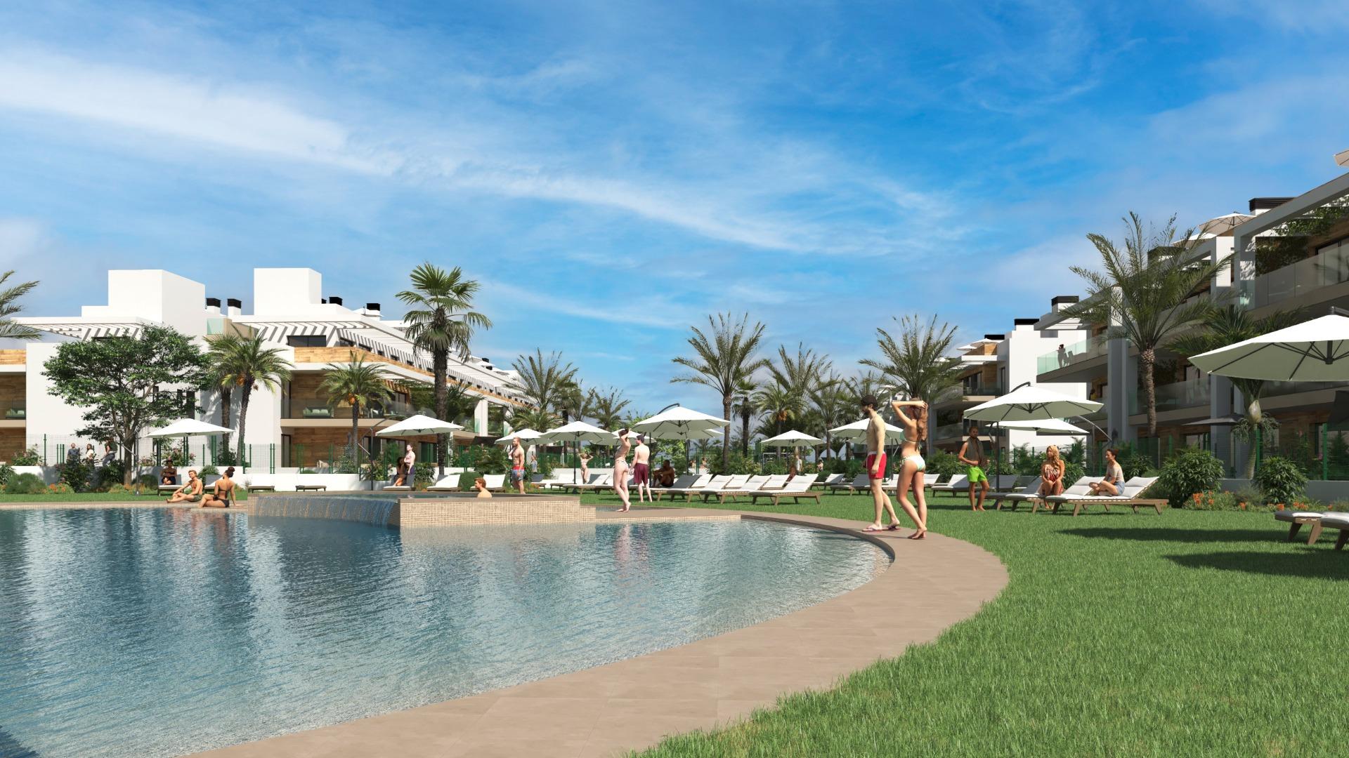 New build residential complex near la serena golf, los alcazares
