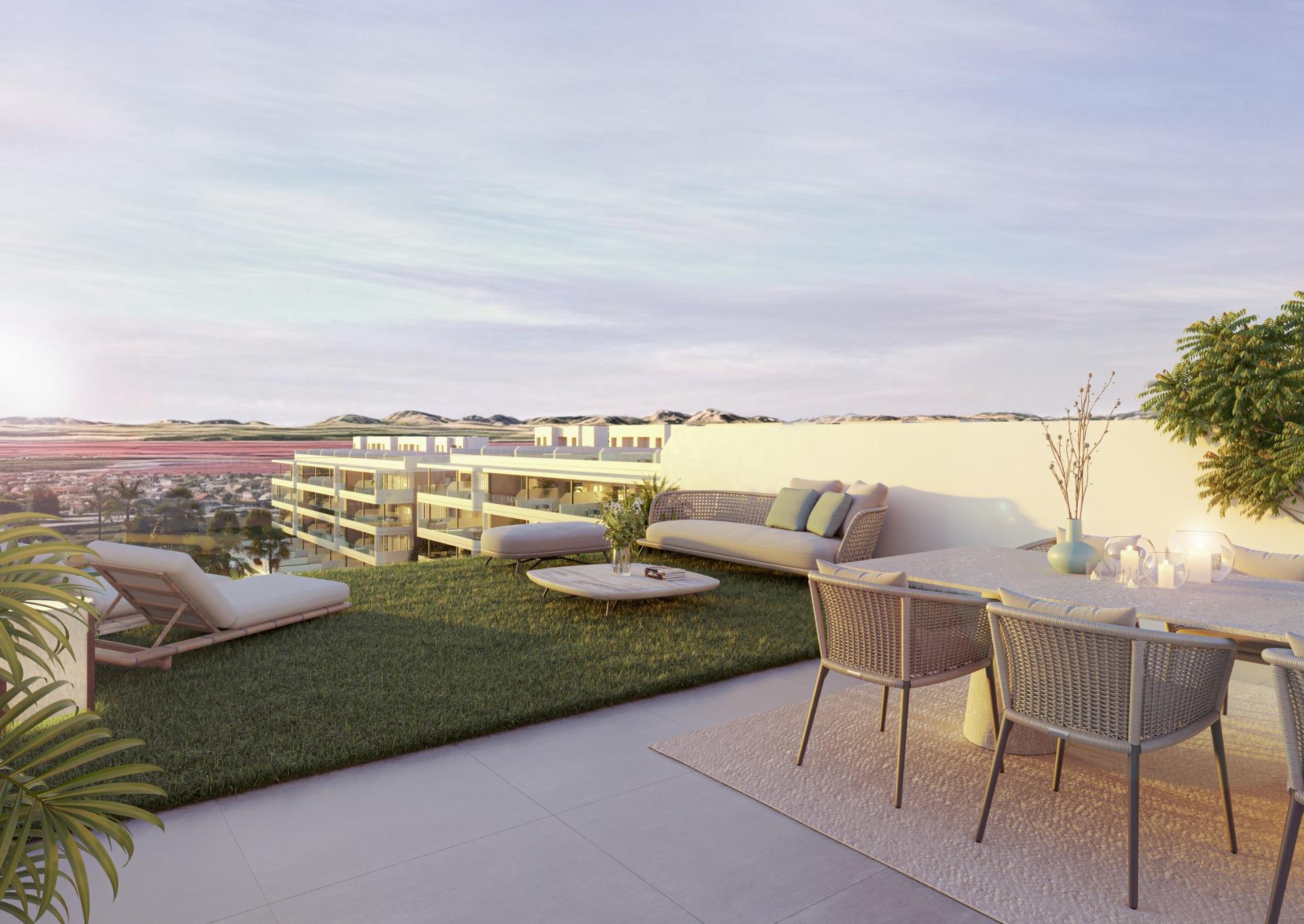 Modern new build apartments in la hoya, torrevieja