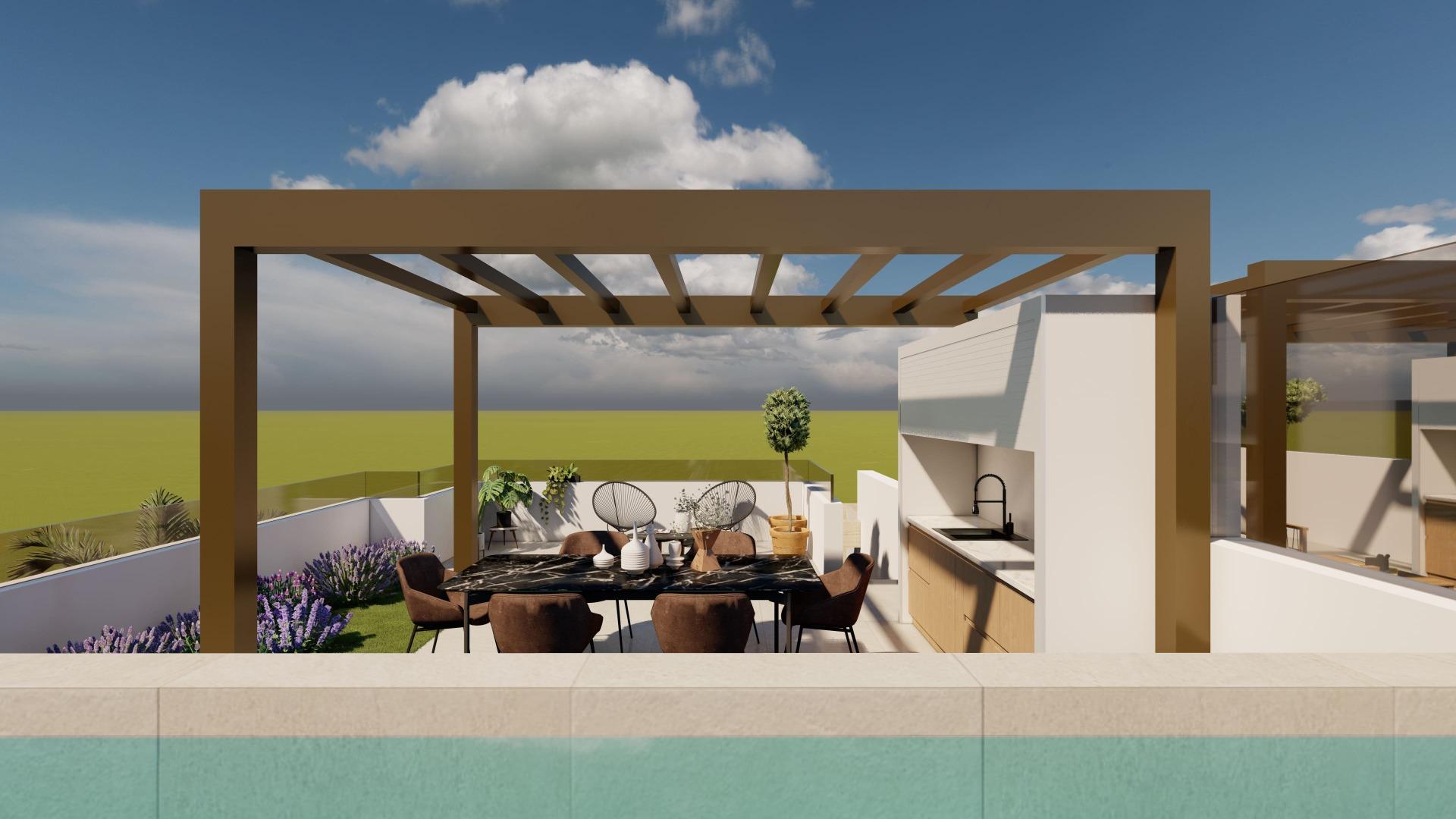 New build bungalows in san pedro del pinatar modern living near the beach
