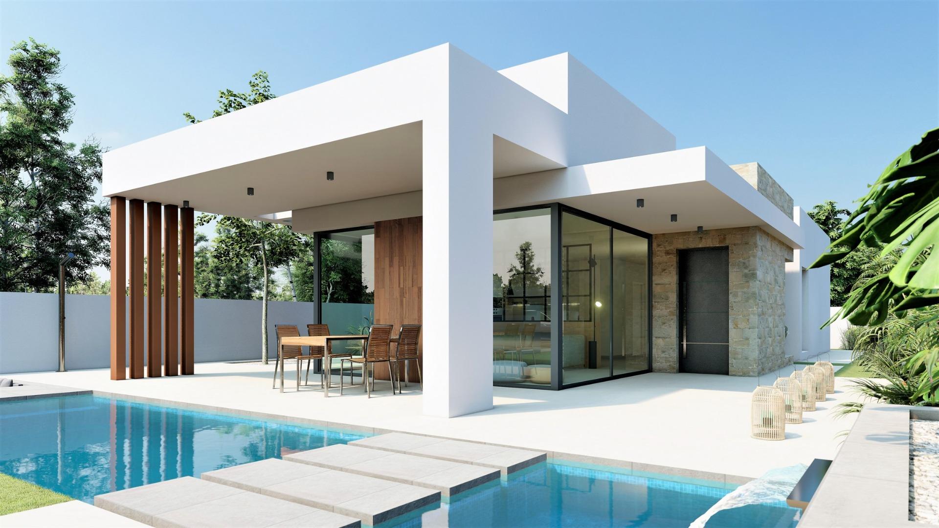 New build villas in san fulgencio