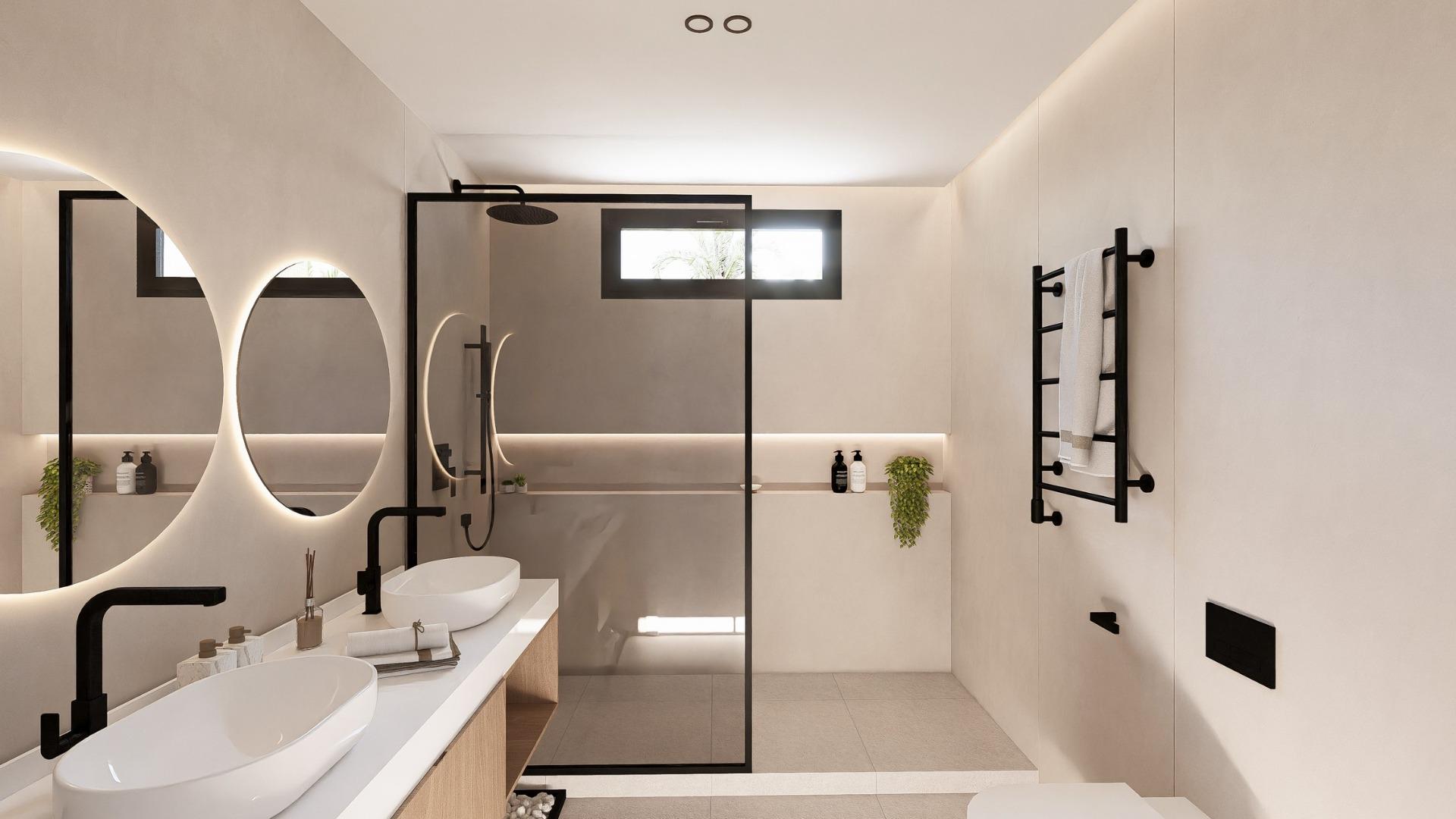 Contemporary one level villas in altaona golf resort murcia