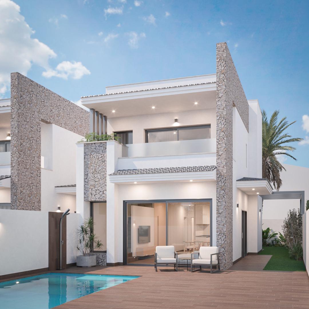 Luxury villas in san pedro del pinatar - modern living in a prime location