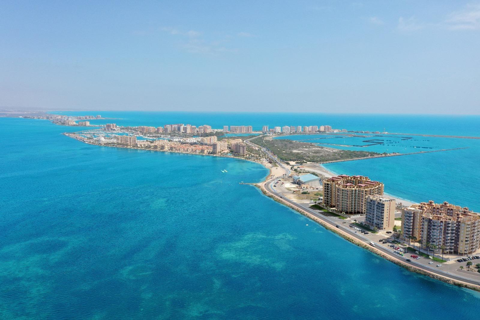 New build residential complex in la manga