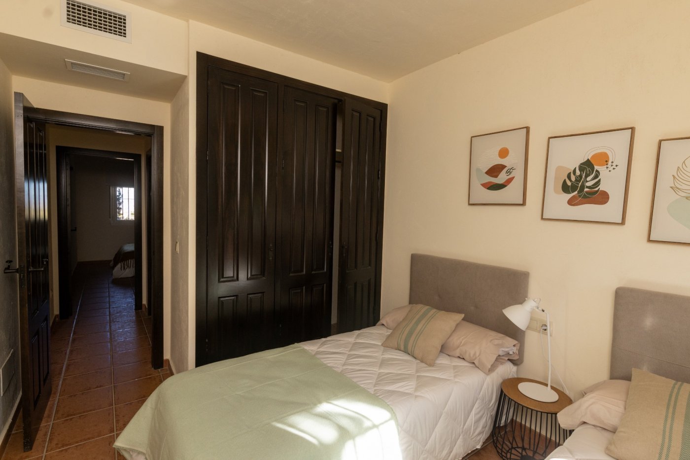 Key ready semi-detached villa in fuente alamo, murcia