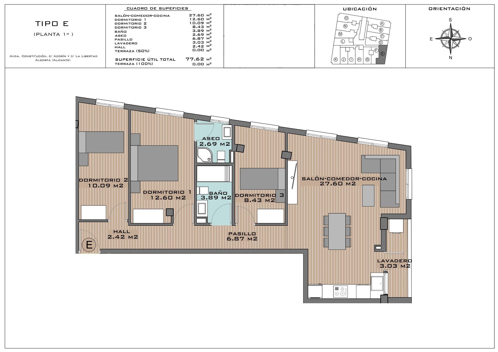 New build residential in algorfa