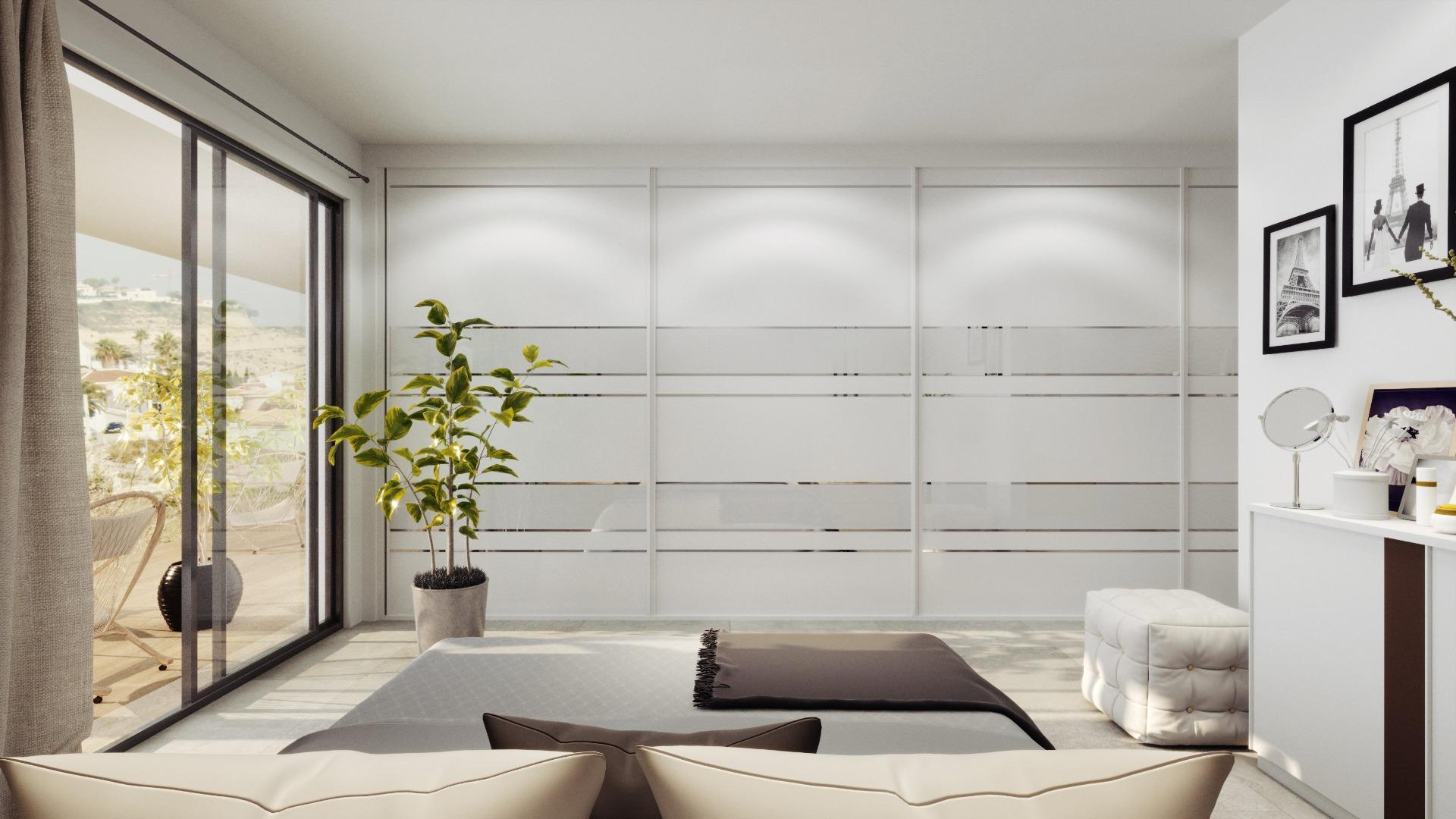 New build villas with golf views in ciudad quesada