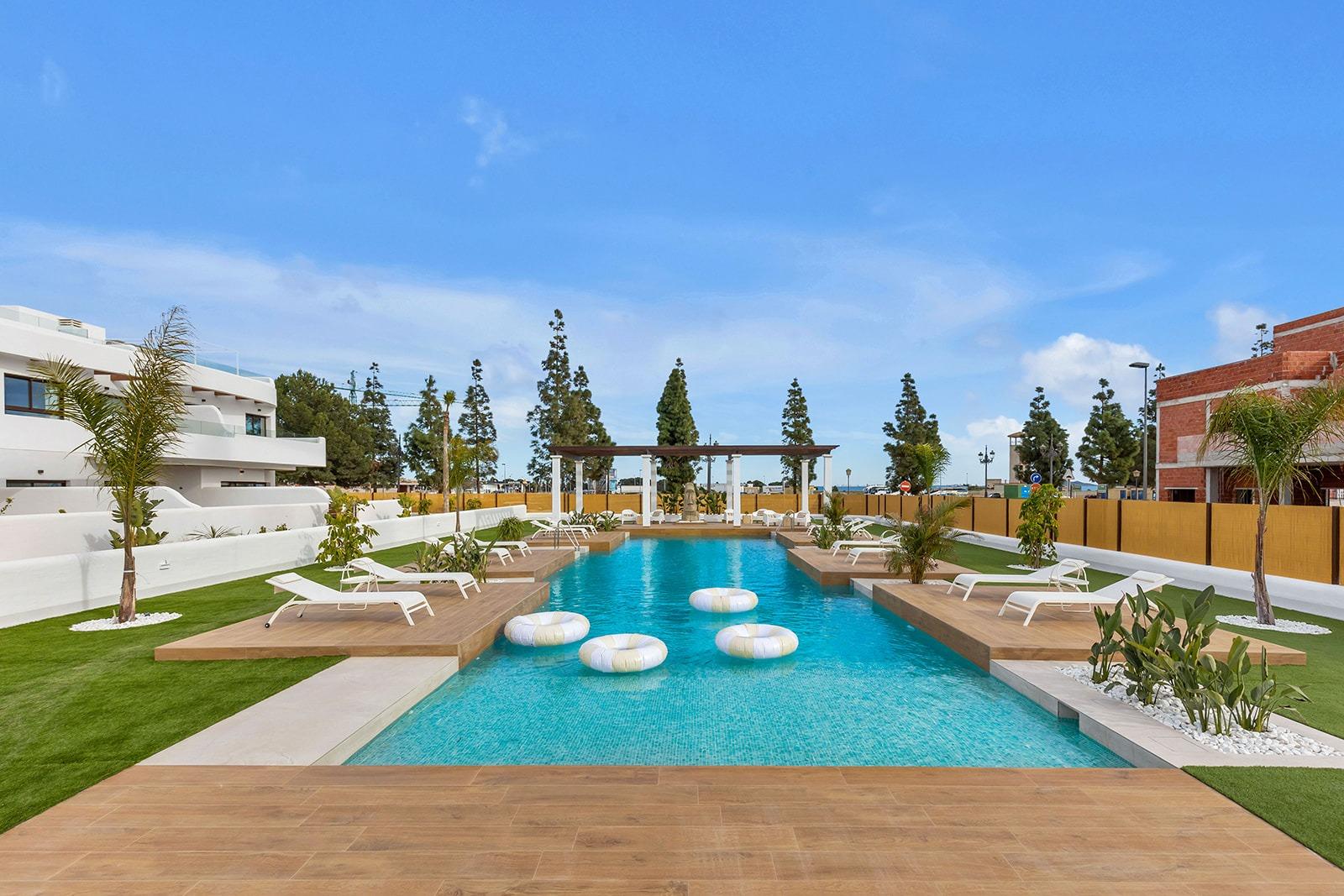New build residential complex near serena golf and the mar menor in los alcazares