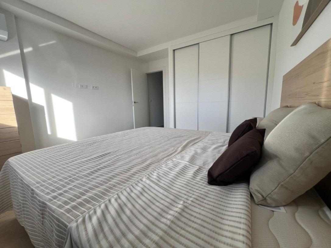 New build townhouses with sea views in portman murcia