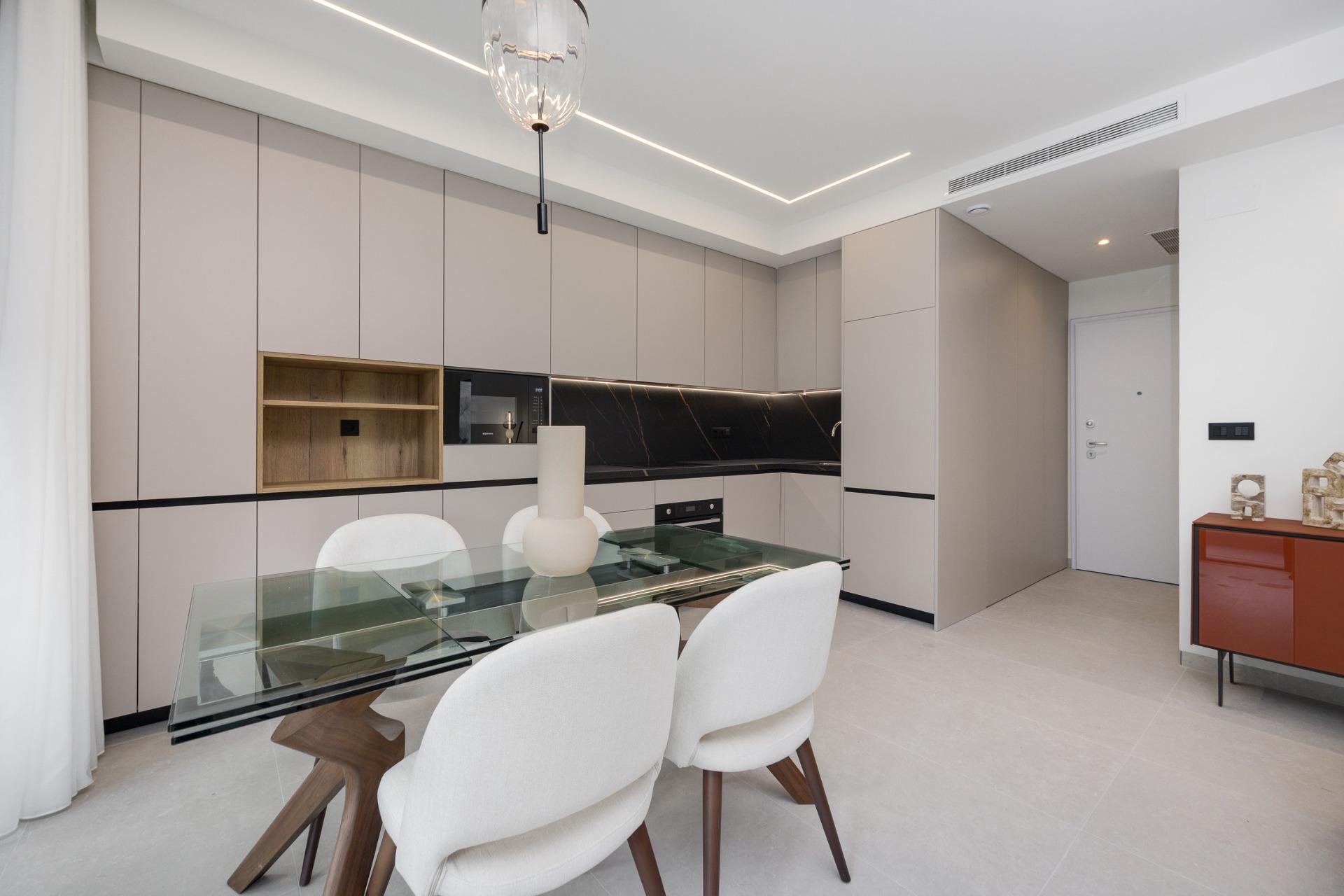 Modern new build apartments near the beach and marina in guardamar del segura