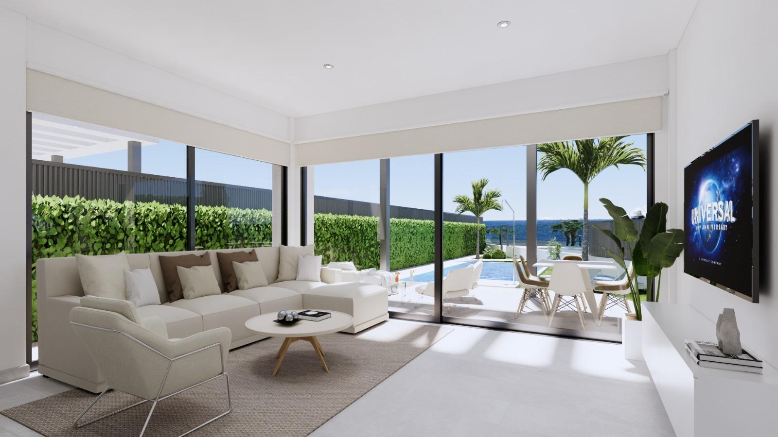 Luxury New Construction Villas on the Waterfront in Los Alcázares