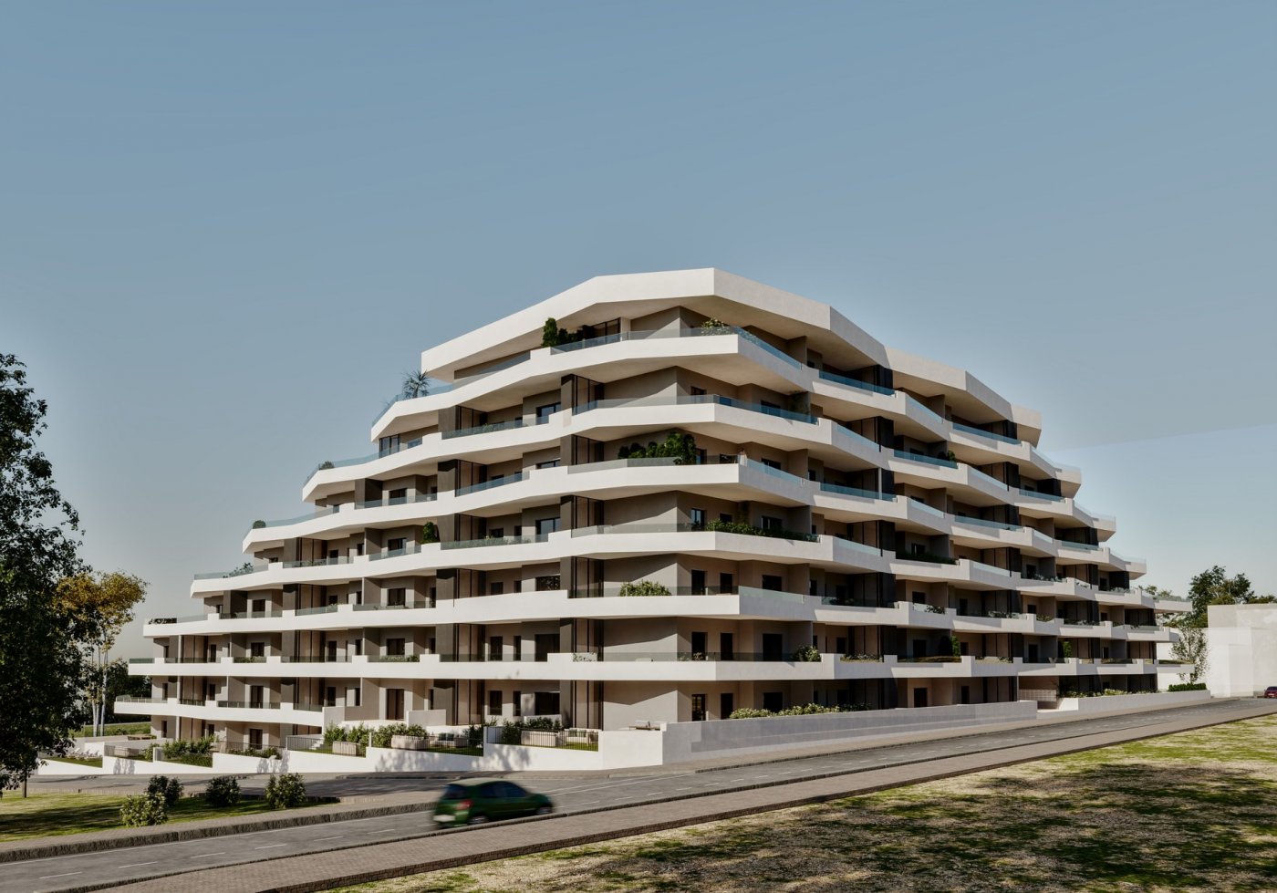 New build residential complex in san miguel de salinas