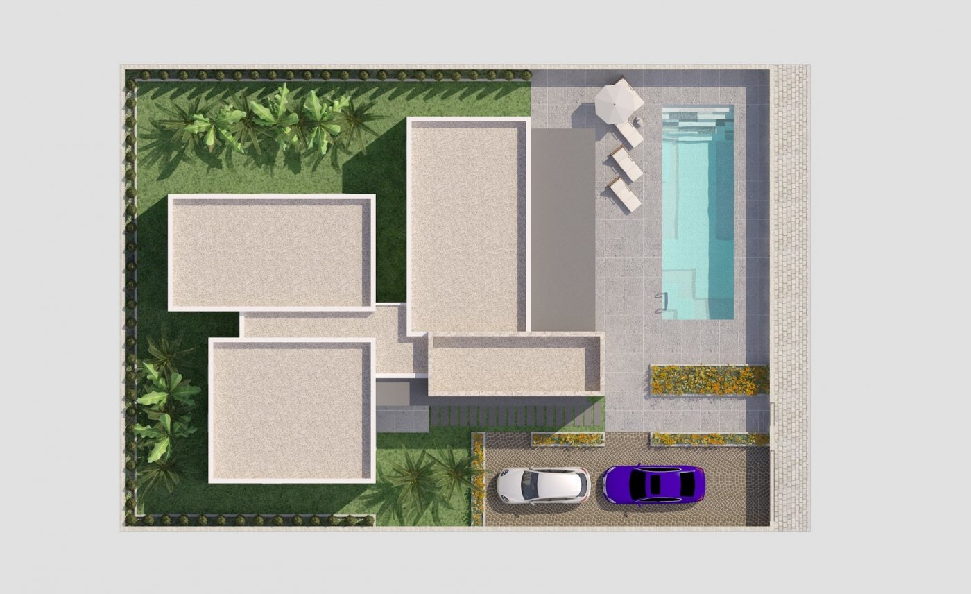 New build modern villas in benijofar
