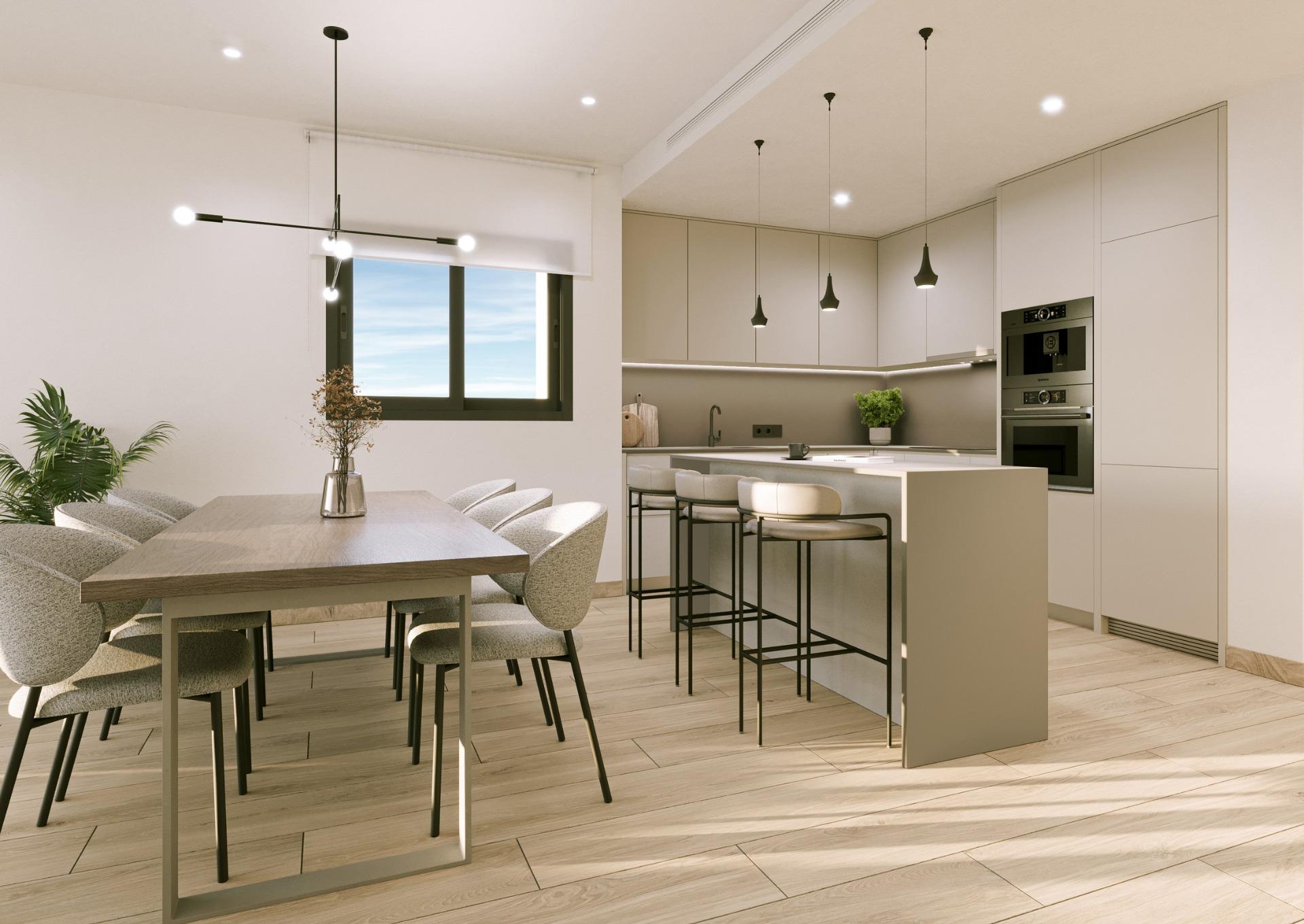 Modern new build apartments in la hoya, torrevieja