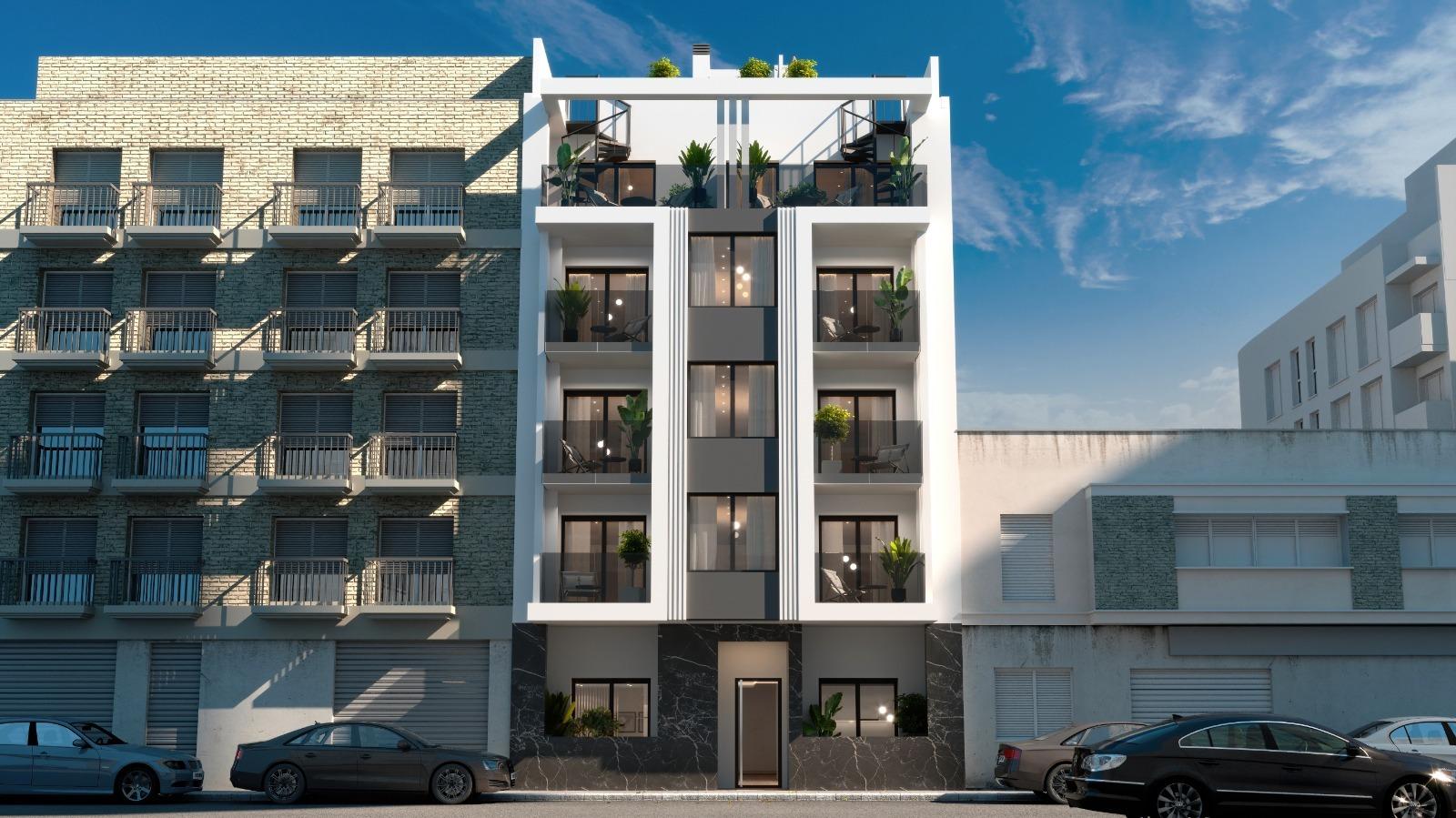 Modern new build apartments in the heart of torrevieja