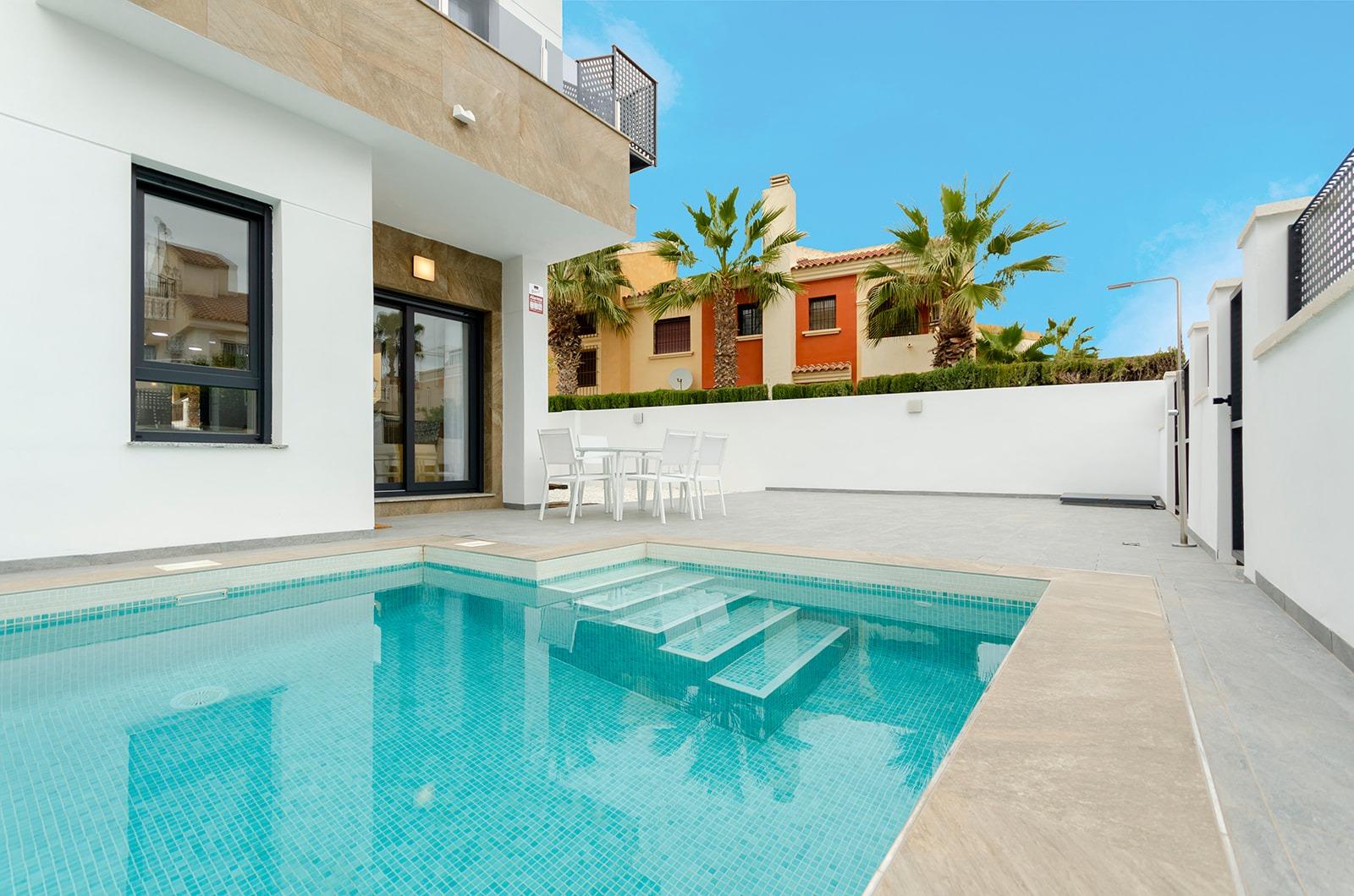 New build villas in torrevieja