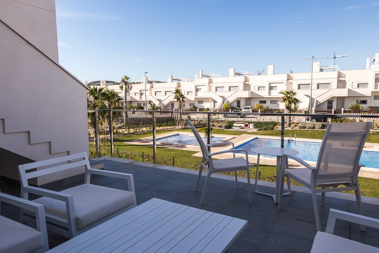 New build residential of bungalow apartments in vistabella