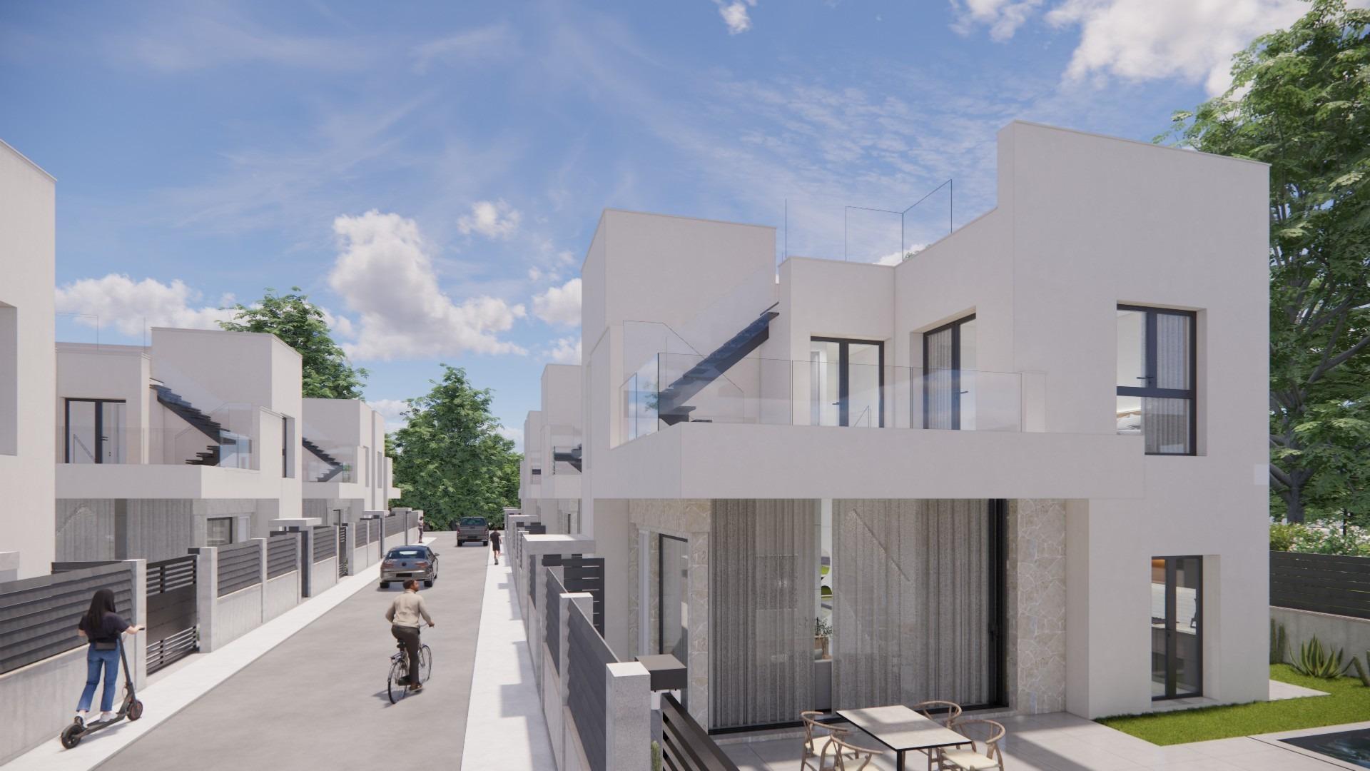 Modern new build villas in la herrada los montesinos with private pool
