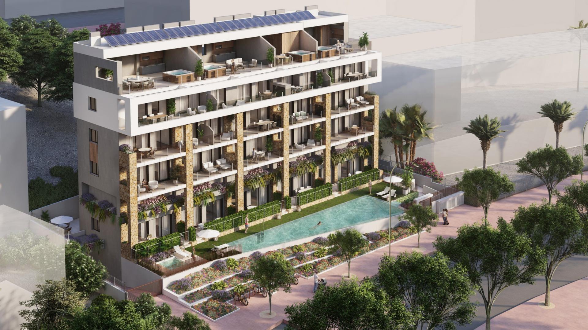 Luxury seafront apartments in villajoyosa with panoramic mediterranean views